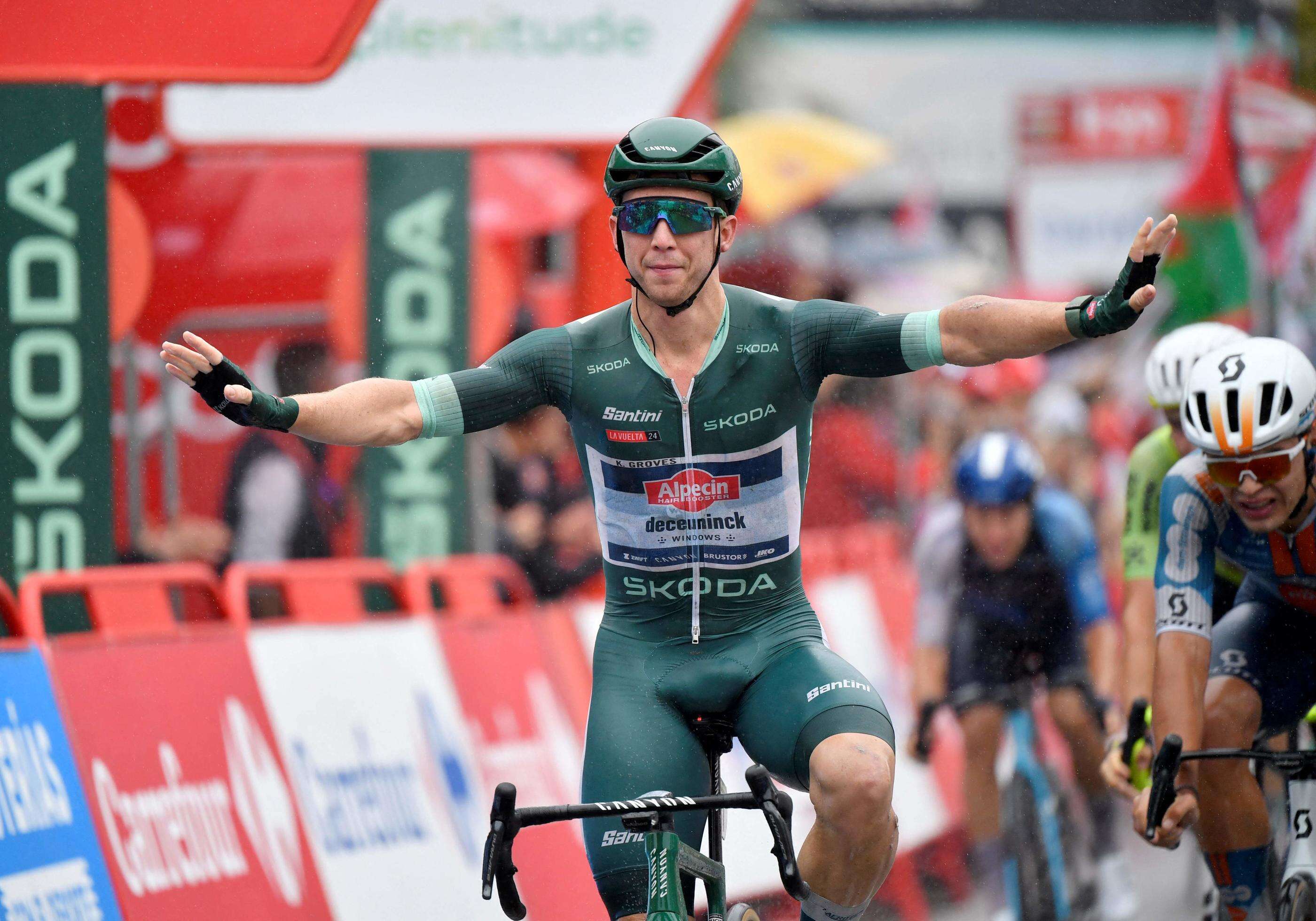 Vuelta : troisième victoire d’étape pour le maillot vert Kaden Groves