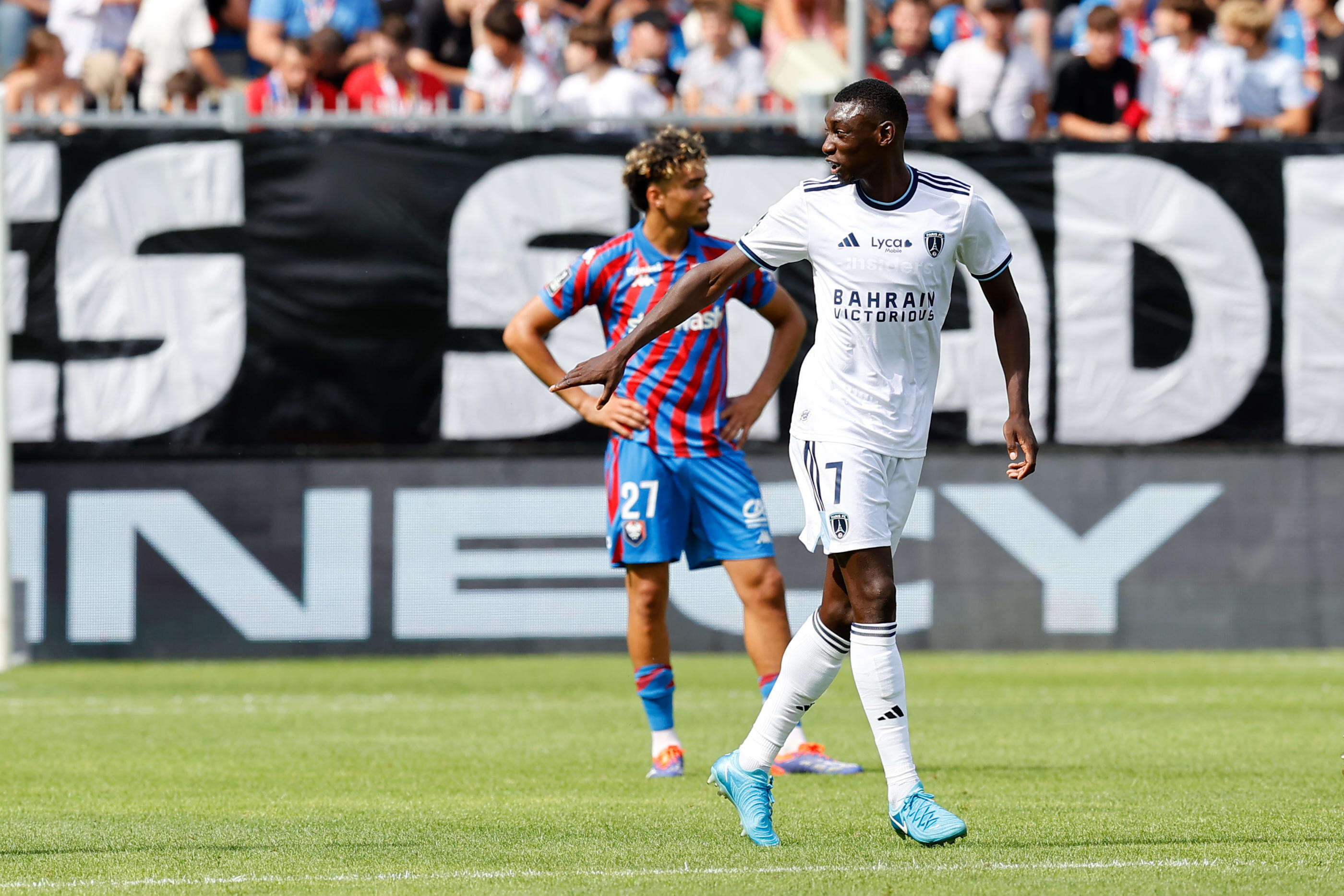 Ligue 2 : « Mon cœur a décidé de rester au Paris FC », assure Alimami Gory, buteur contre Caen