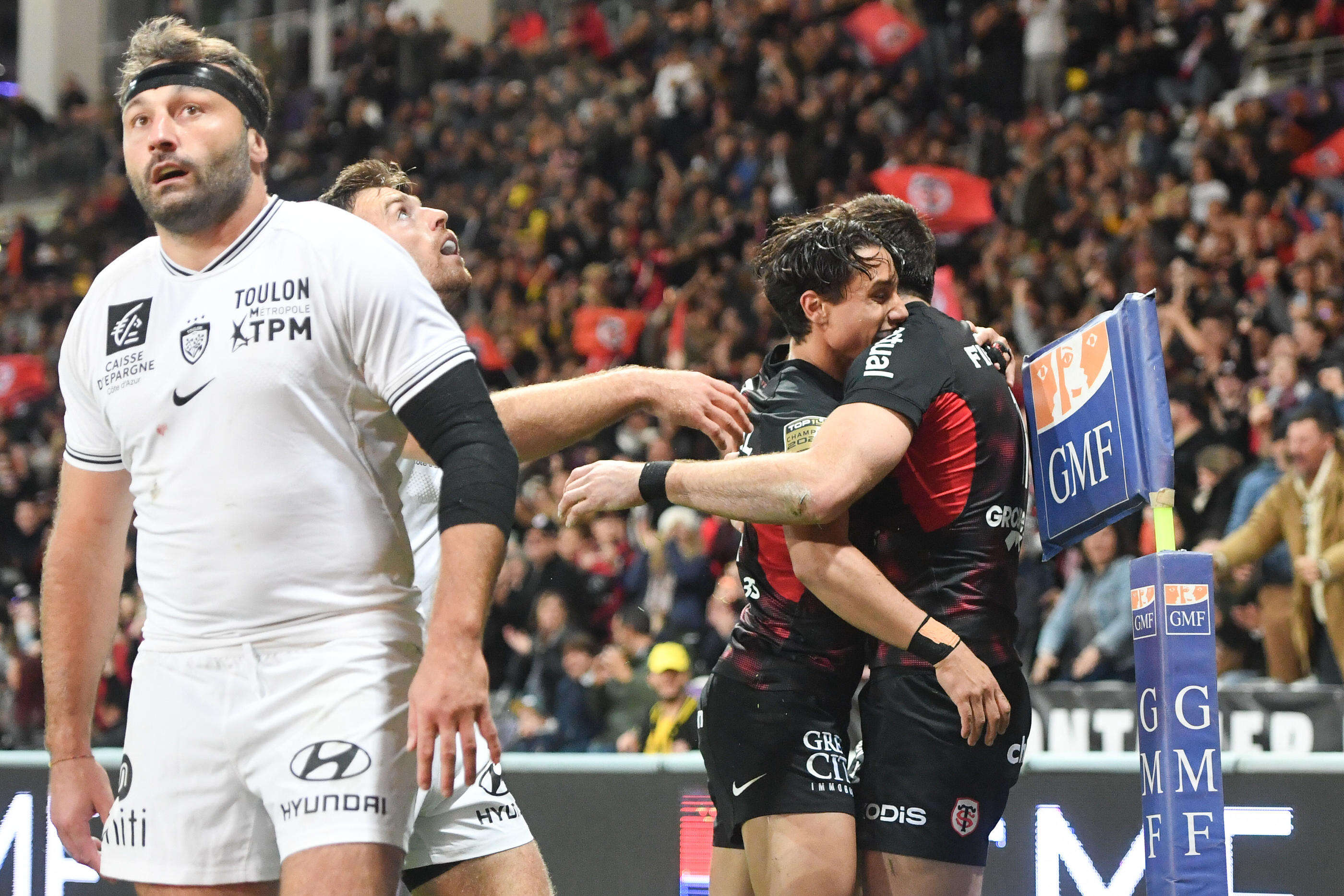 Toulouse-Toulon (57-5) : les images de l’impressionnant succès du Stade toulousain en Top 14