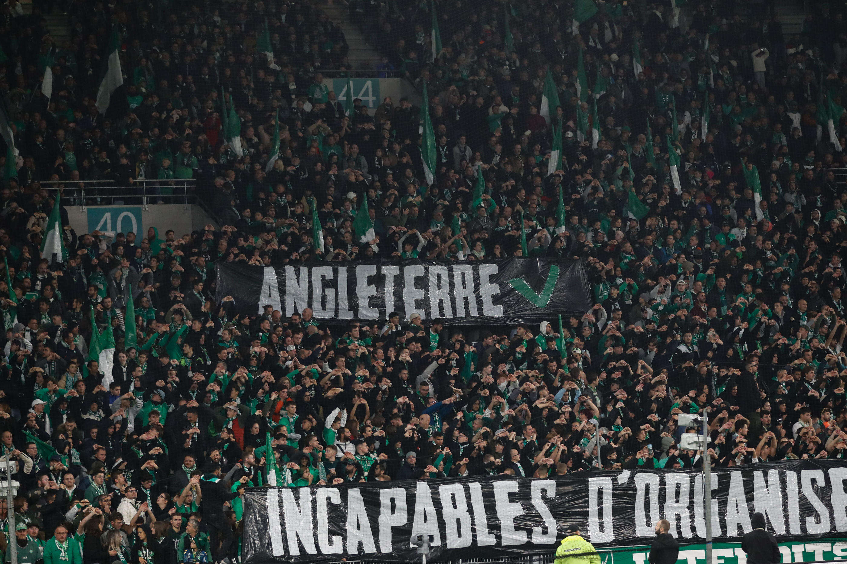 Ligue 1 : les supporters stéphanois interdits de déplacement pour le derby OL-ASSE