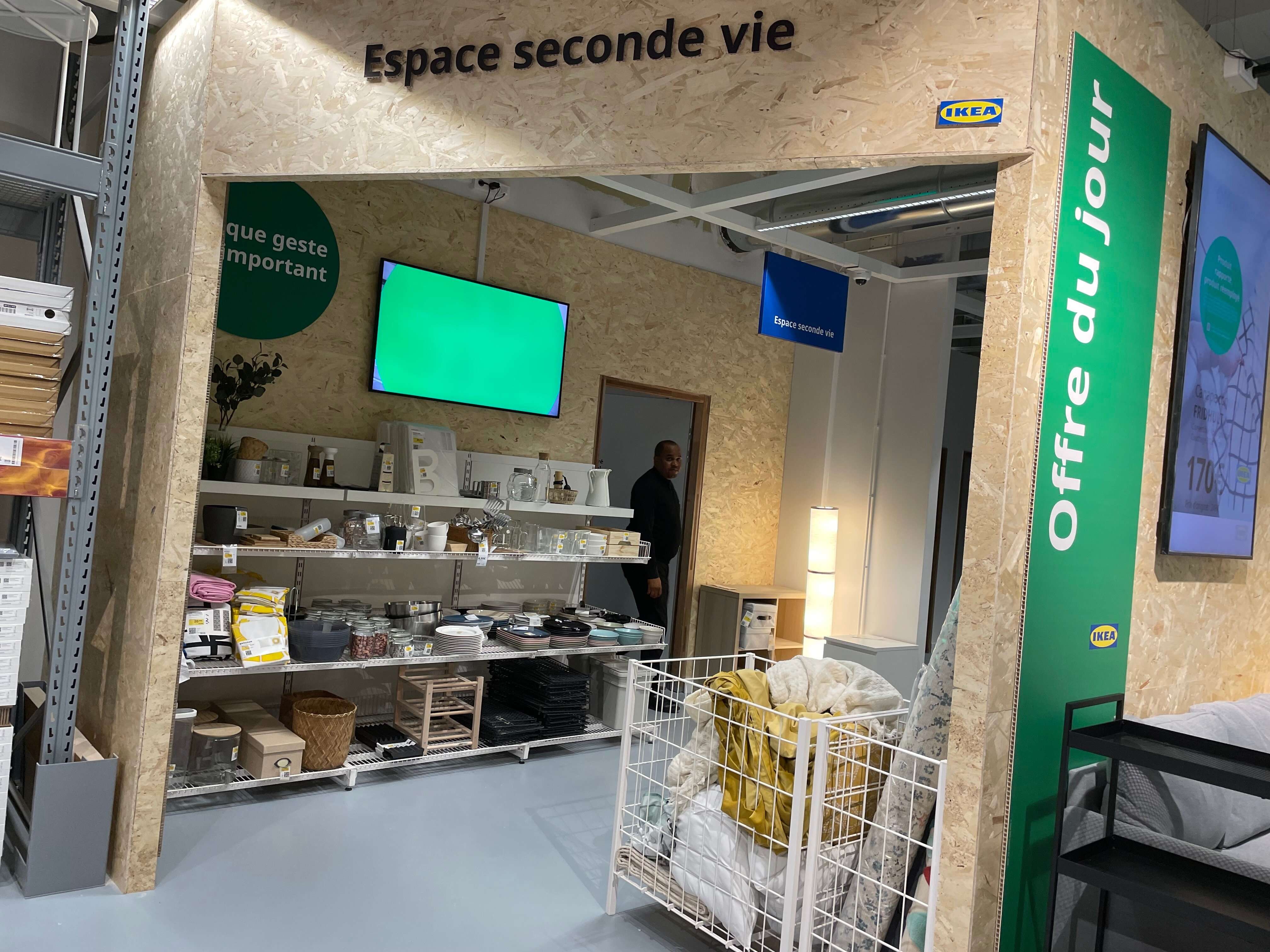 Ikea veut développer sa plate-forme de meubles d’occasion