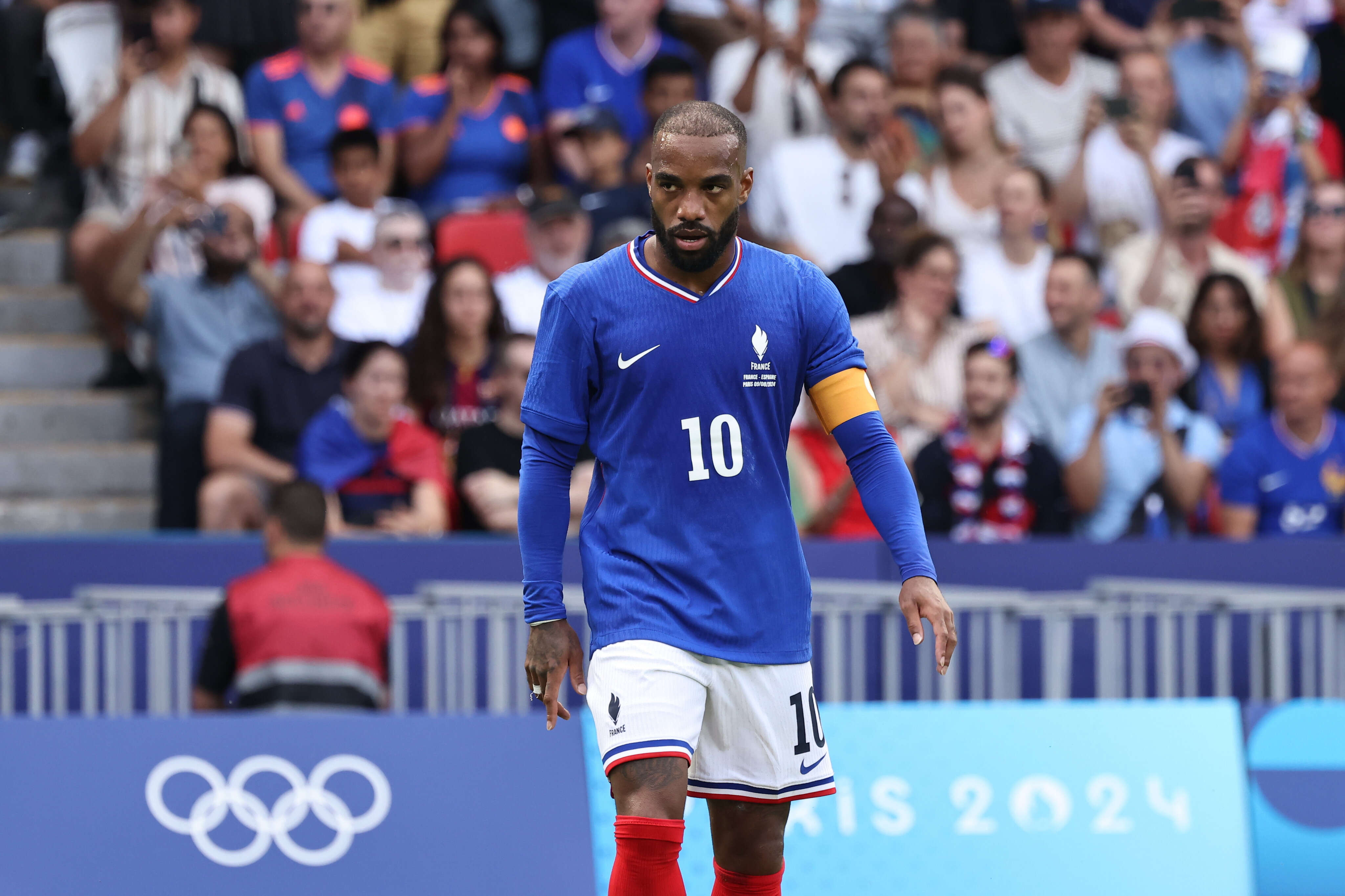 JO Paris 2024 : Alexandre Lacazette donne rendez-vous à son sosie olympique Edose Ibadin