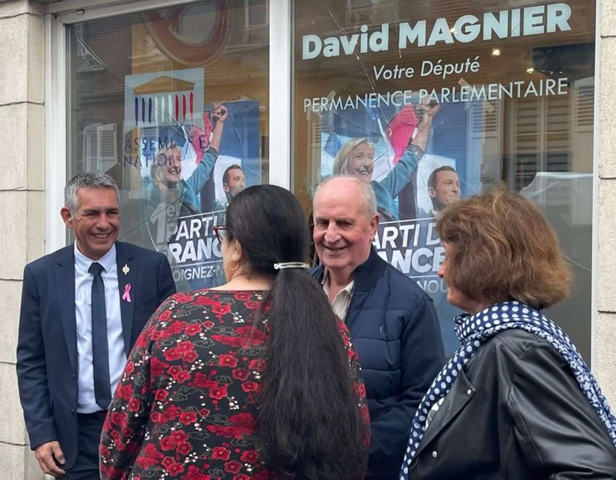 Oise : la permanence du député RN de Clermont vandalisée deux fois en deux jours