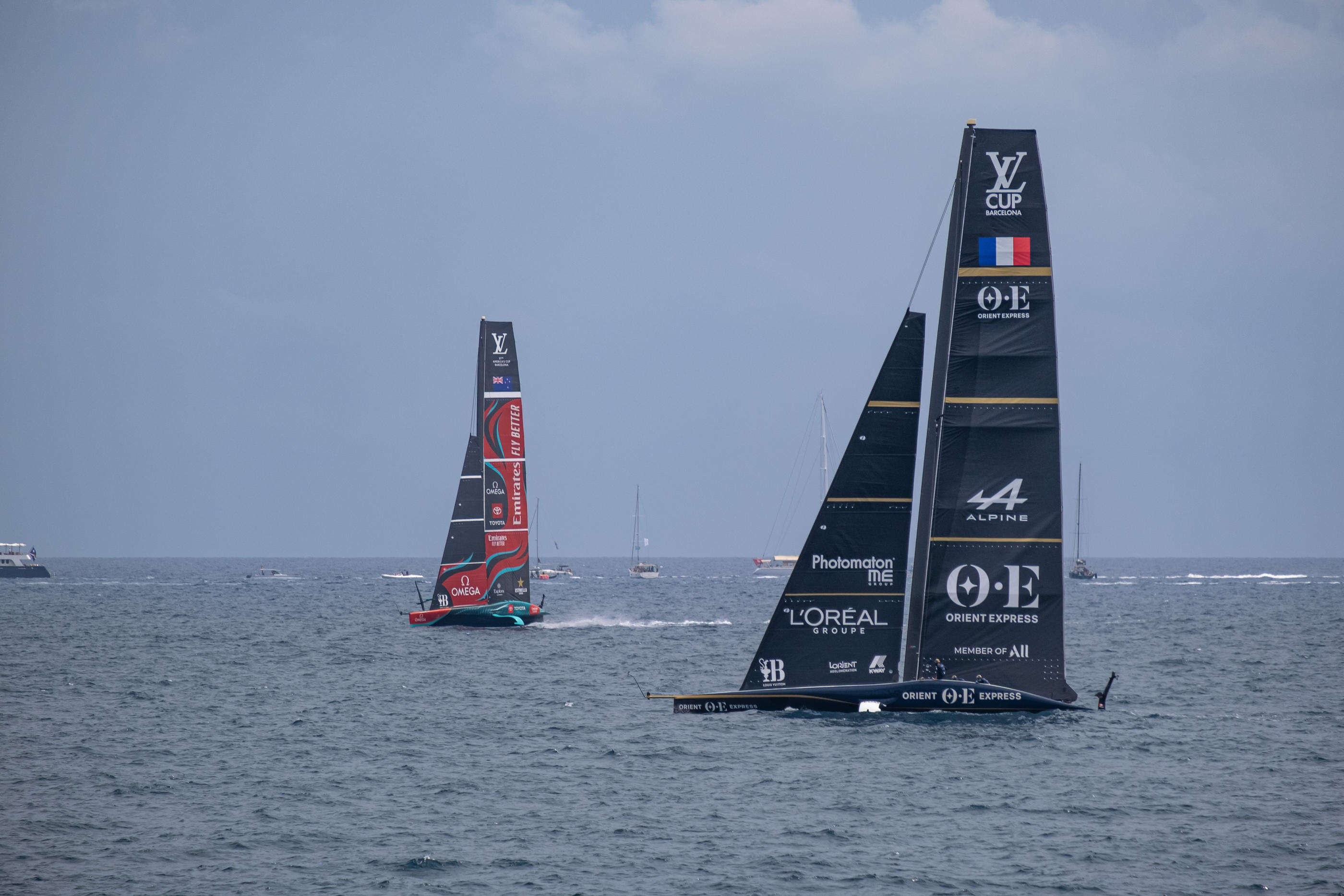 Coupe de l’America : le défi français Orient Express éliminé à l’issue des rondes de qualification