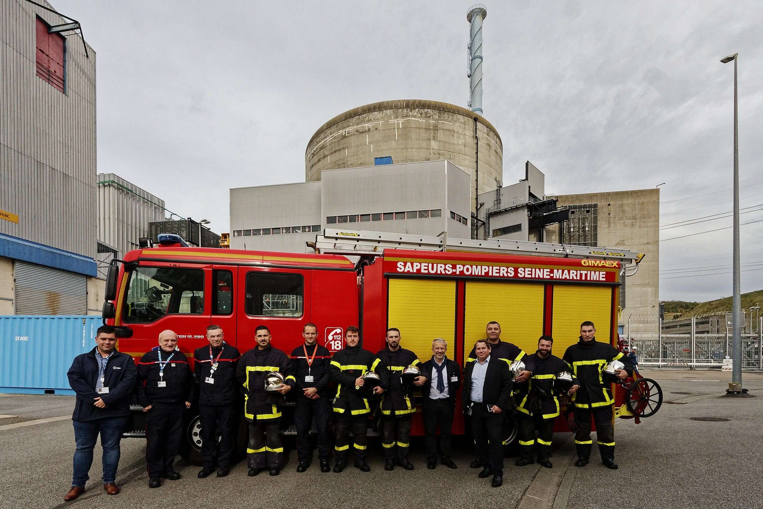 Seine-Maritime : des pompiers sont postés à la centrale nucléaire de Penly pour « gagner du temps d’intervention »