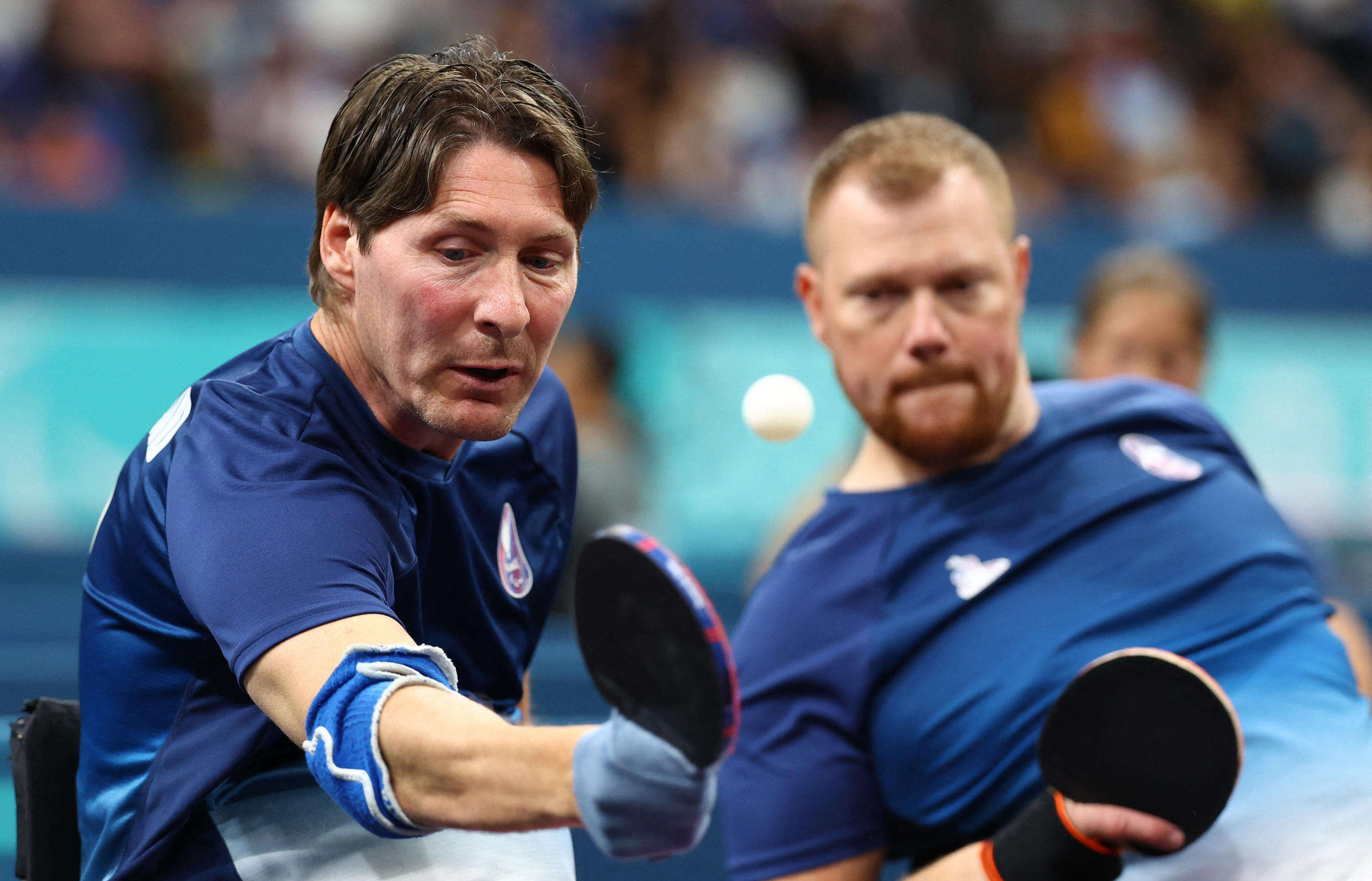 Au para tennis de table, une première médaille en bronze pour le double : « On ira chercher l’or en simple »