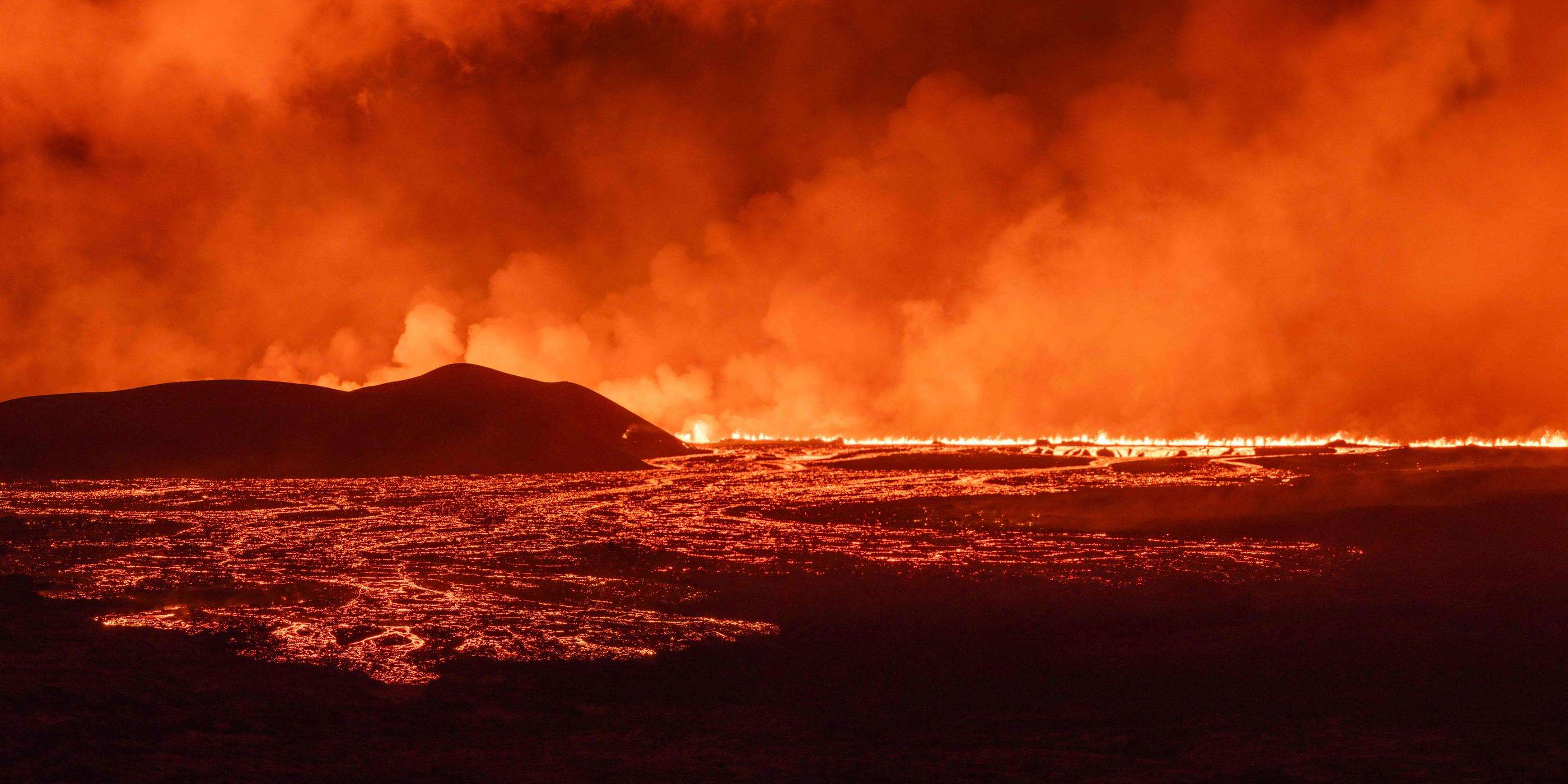 Islande : apparition d’une deuxième fissure de lave dans la péninsule de Reykjanes