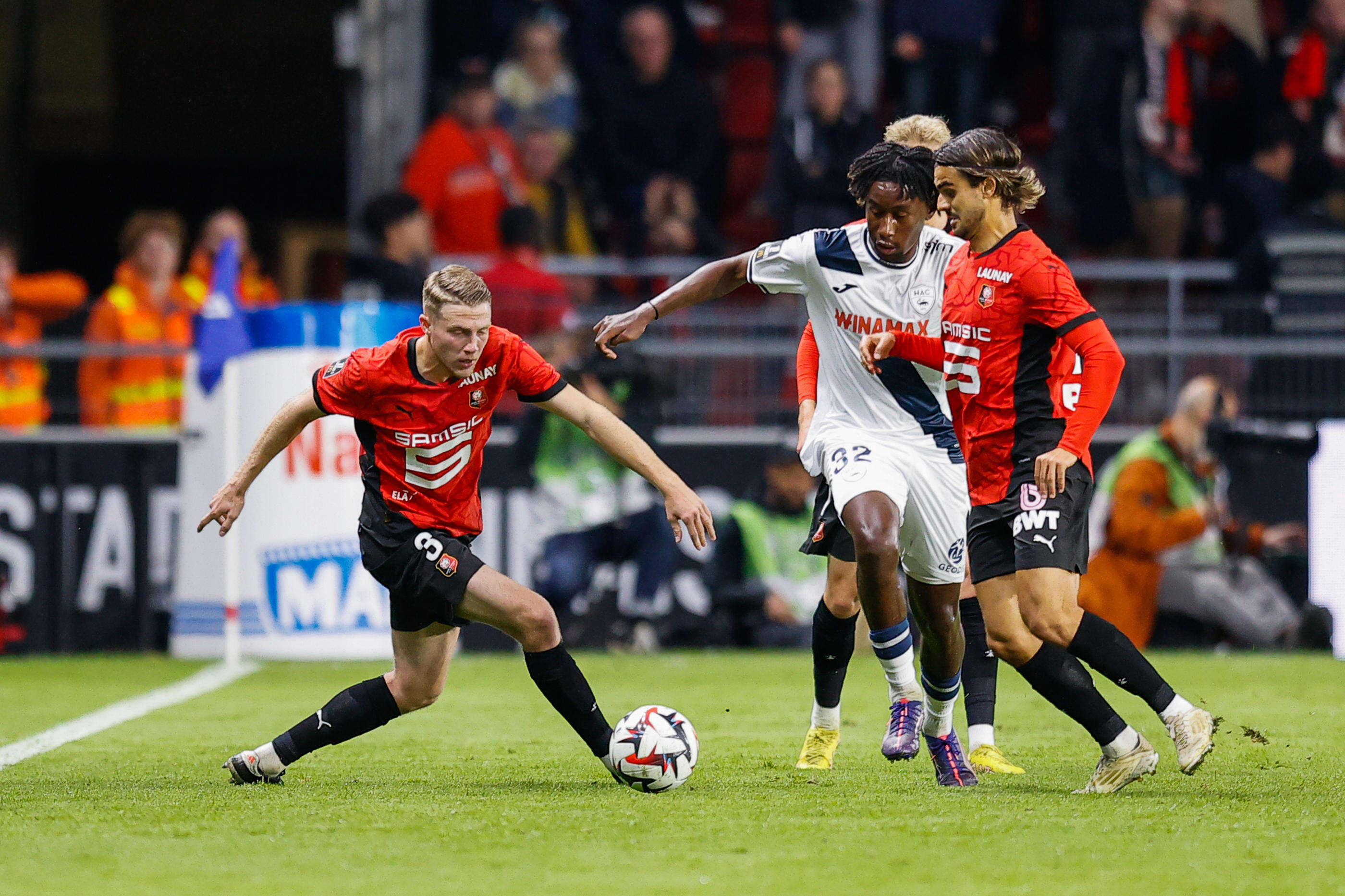 Ligue 1 : sans génie, Rennes s’impose et se rassure en enfonçant les Havrais dans le doute