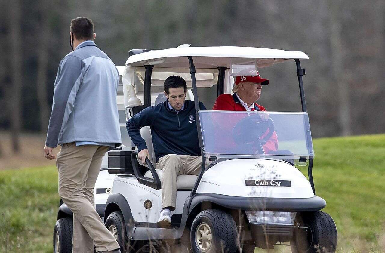 Présidentielle américaine : Trump ne rejouera sans doute pas au golf avant l’élection