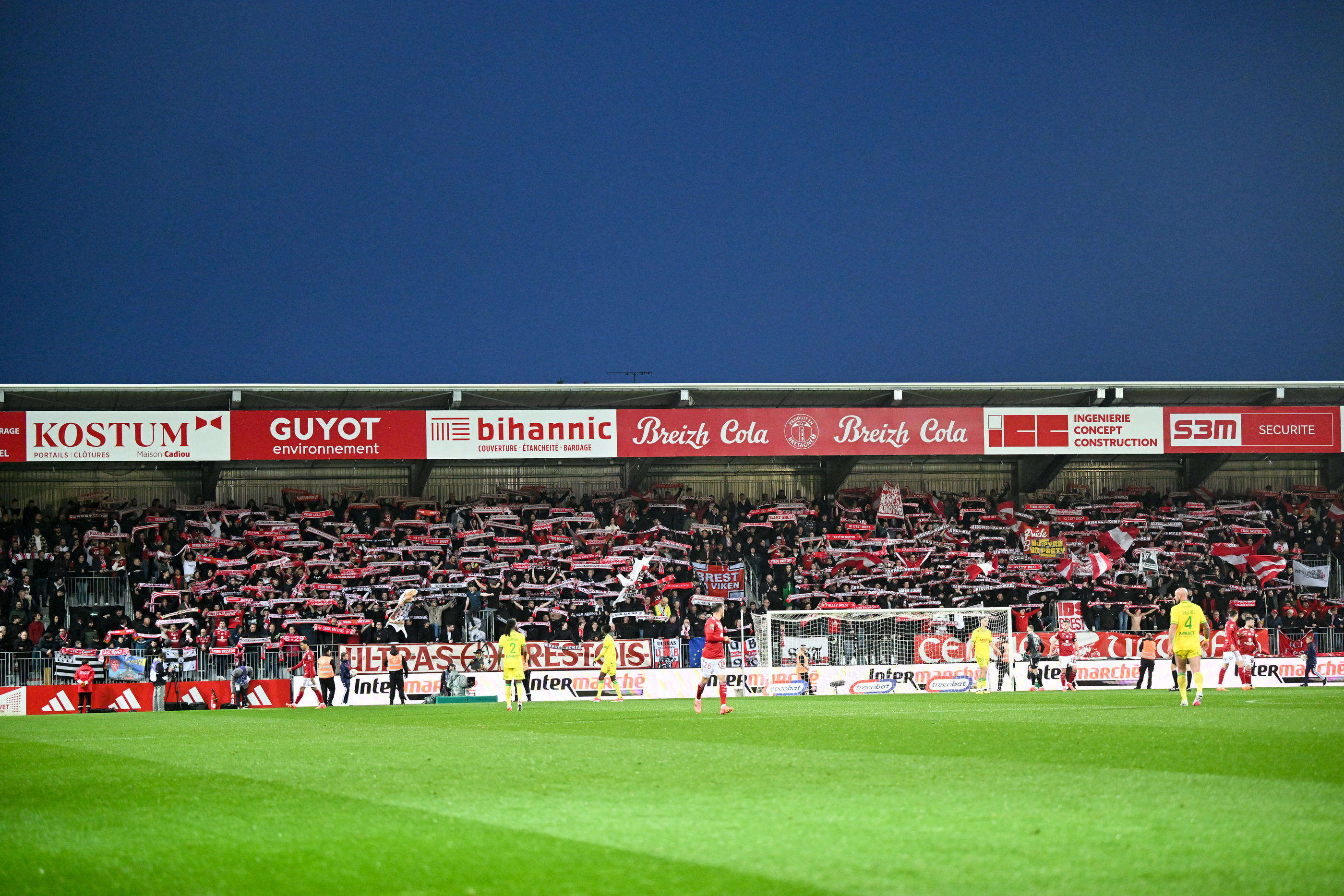 Football : la qualification européenne du Stade Brestois célébrée à New York sur Times Square