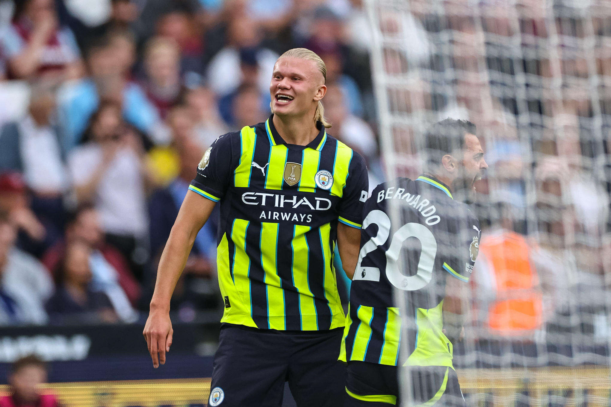 West Ham-Manchester City : Erling Haaland, les vidéos de son deuxième triplé en trois matchs