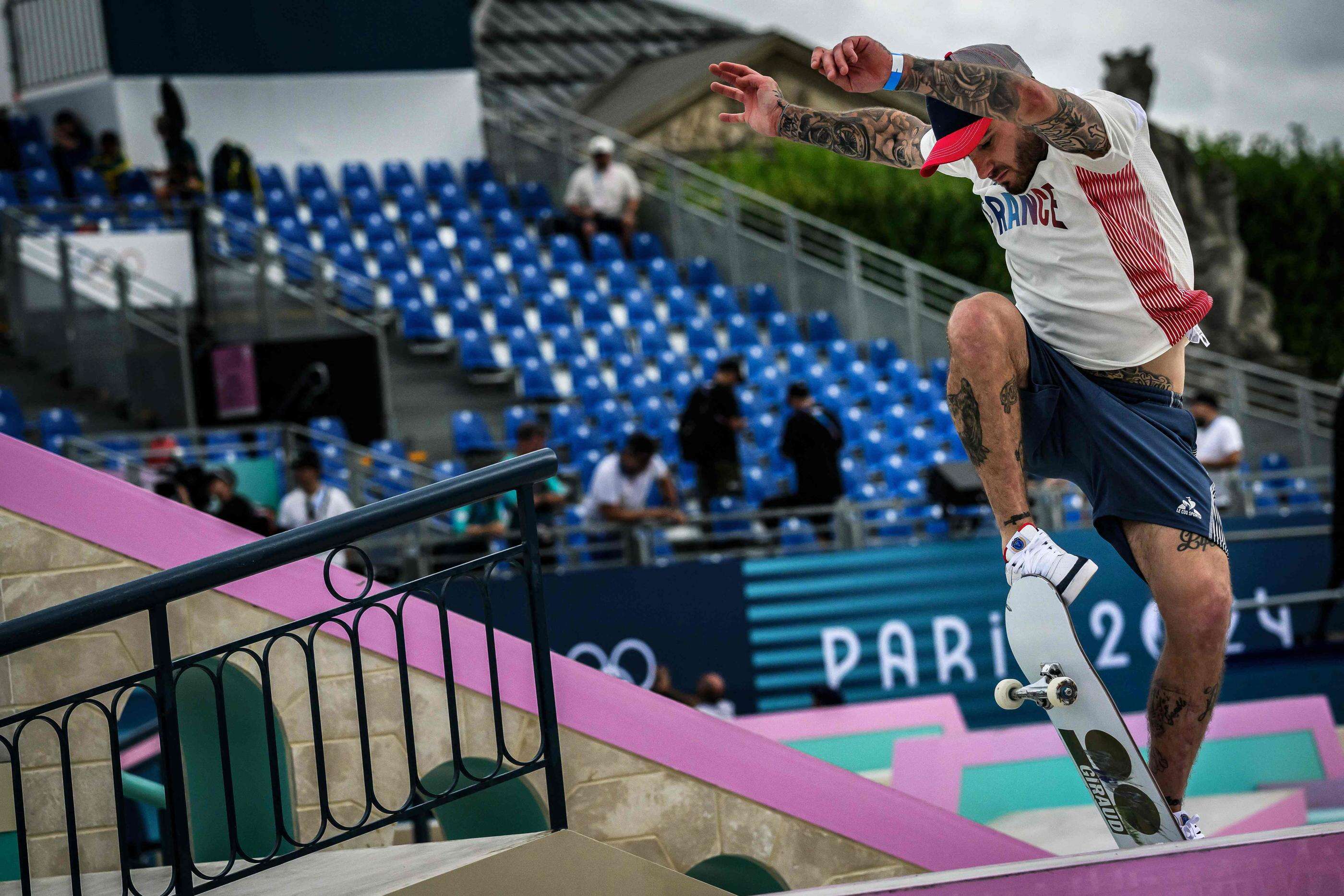 « 2e ou 3e, c’est pas trop mon délire » : le skateur Aurélien Giraud, première médaille d’or française aux JO ?