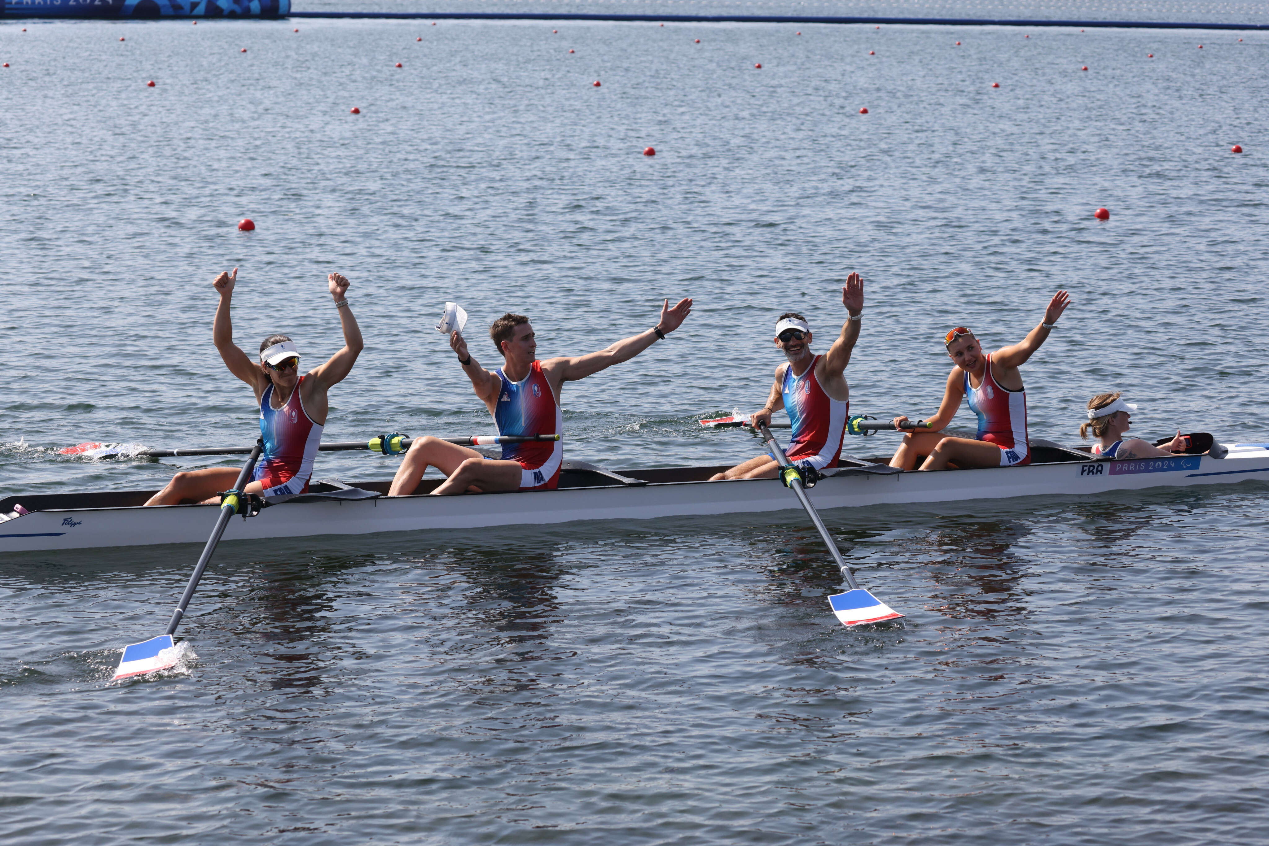 Jeux paralympiques : le quatre avec barreur mixte en bronze à la photo finish