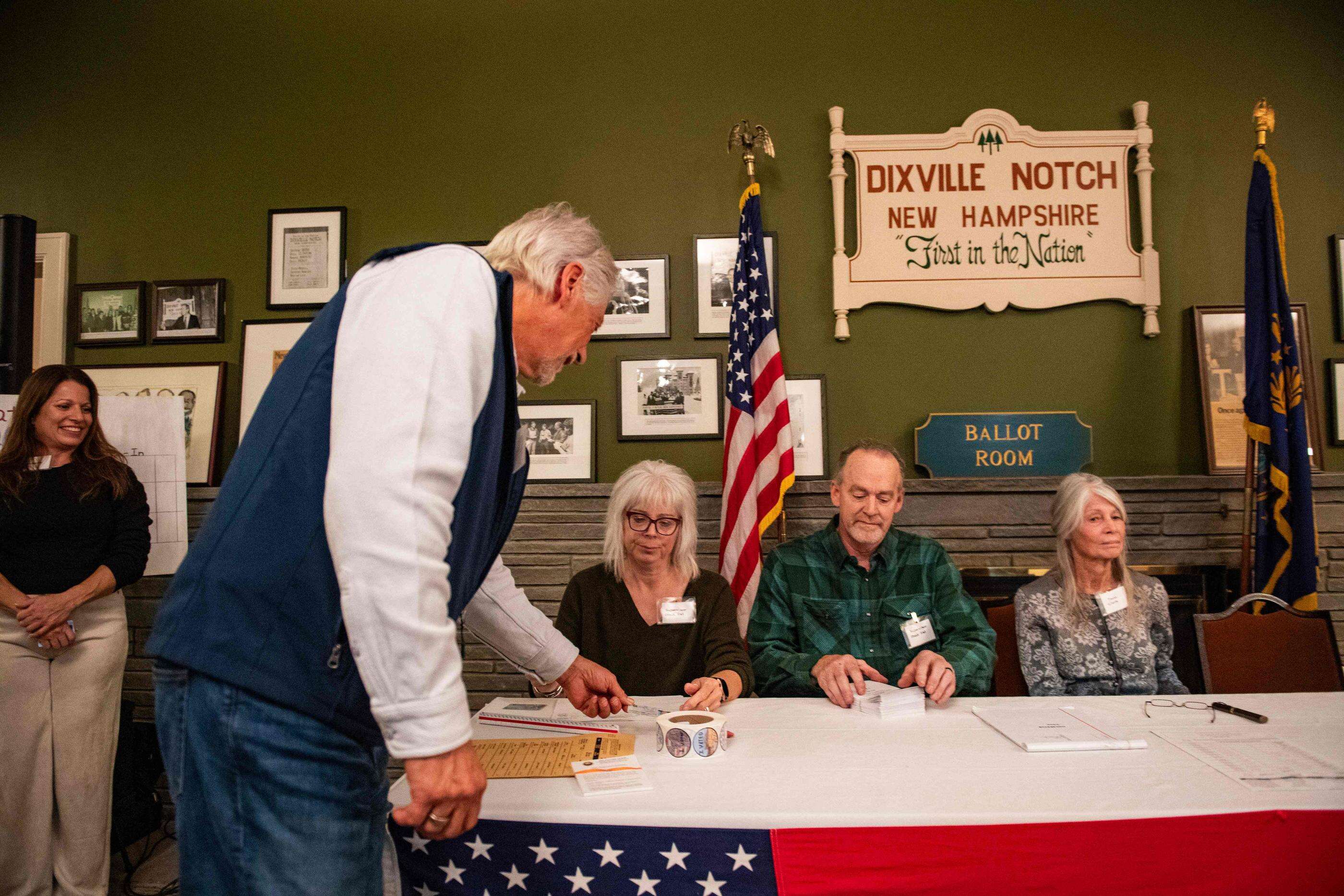 Présidentielle américaine : un hameau du New Hampshire a déjà voté, et clos le scrutin