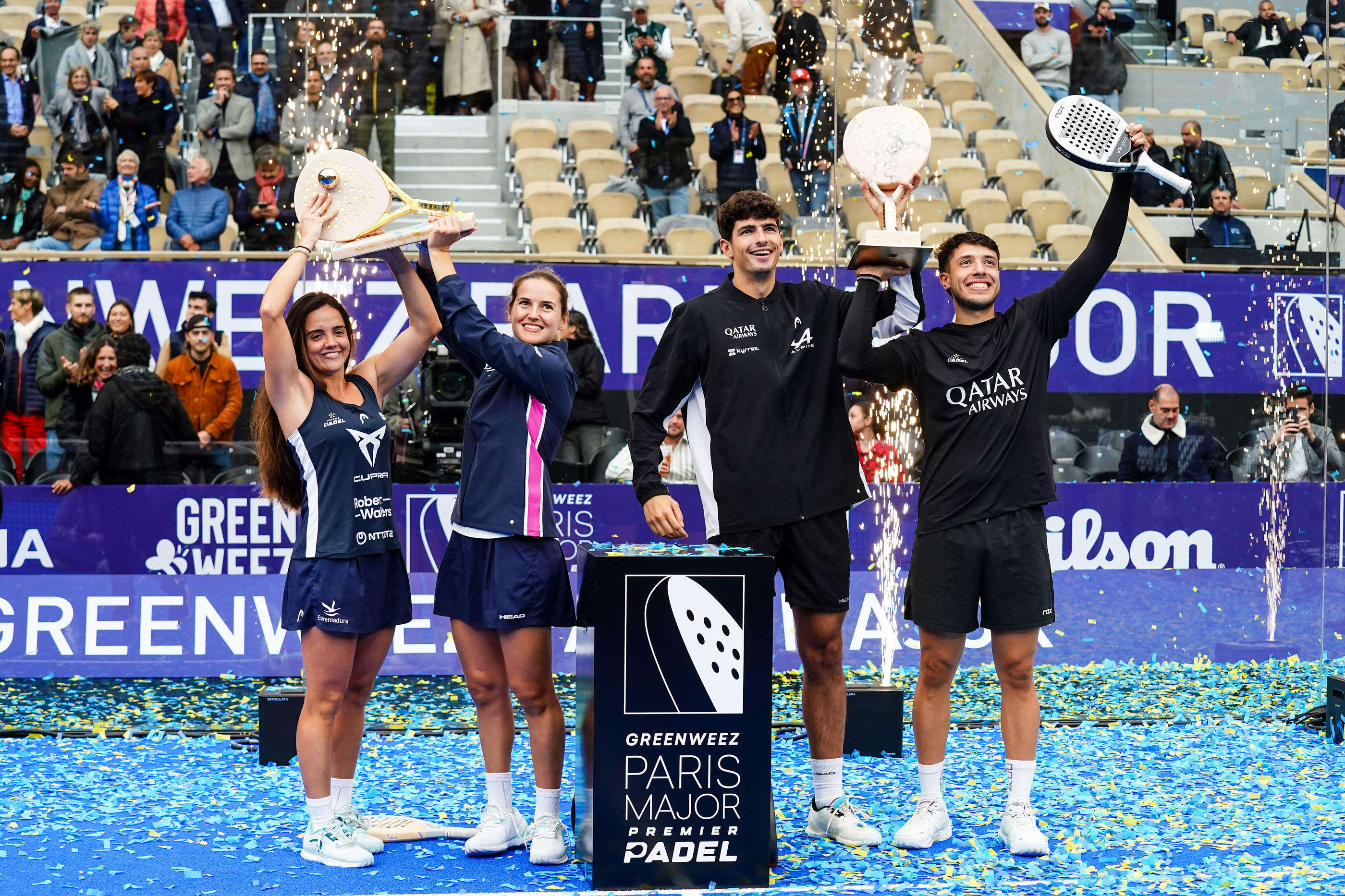 « On entre dans une autre dimension » : avec 64 000 spectateurs, le 3e Roland-Garros du padel a fait un carton