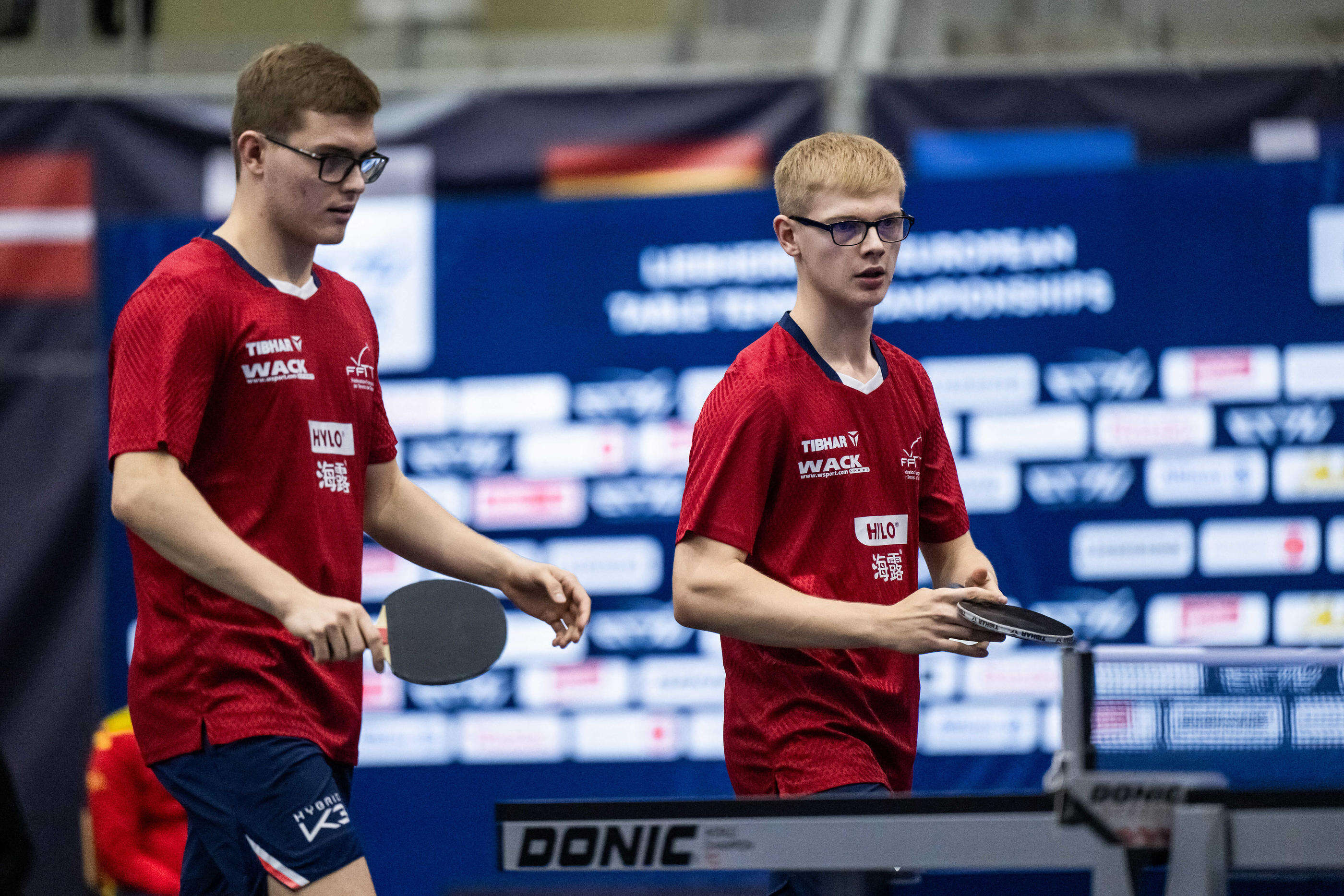 Tennis de table : une médaille et une demi-finale en double pour les frères Lebrun aux Championnats d’Europe