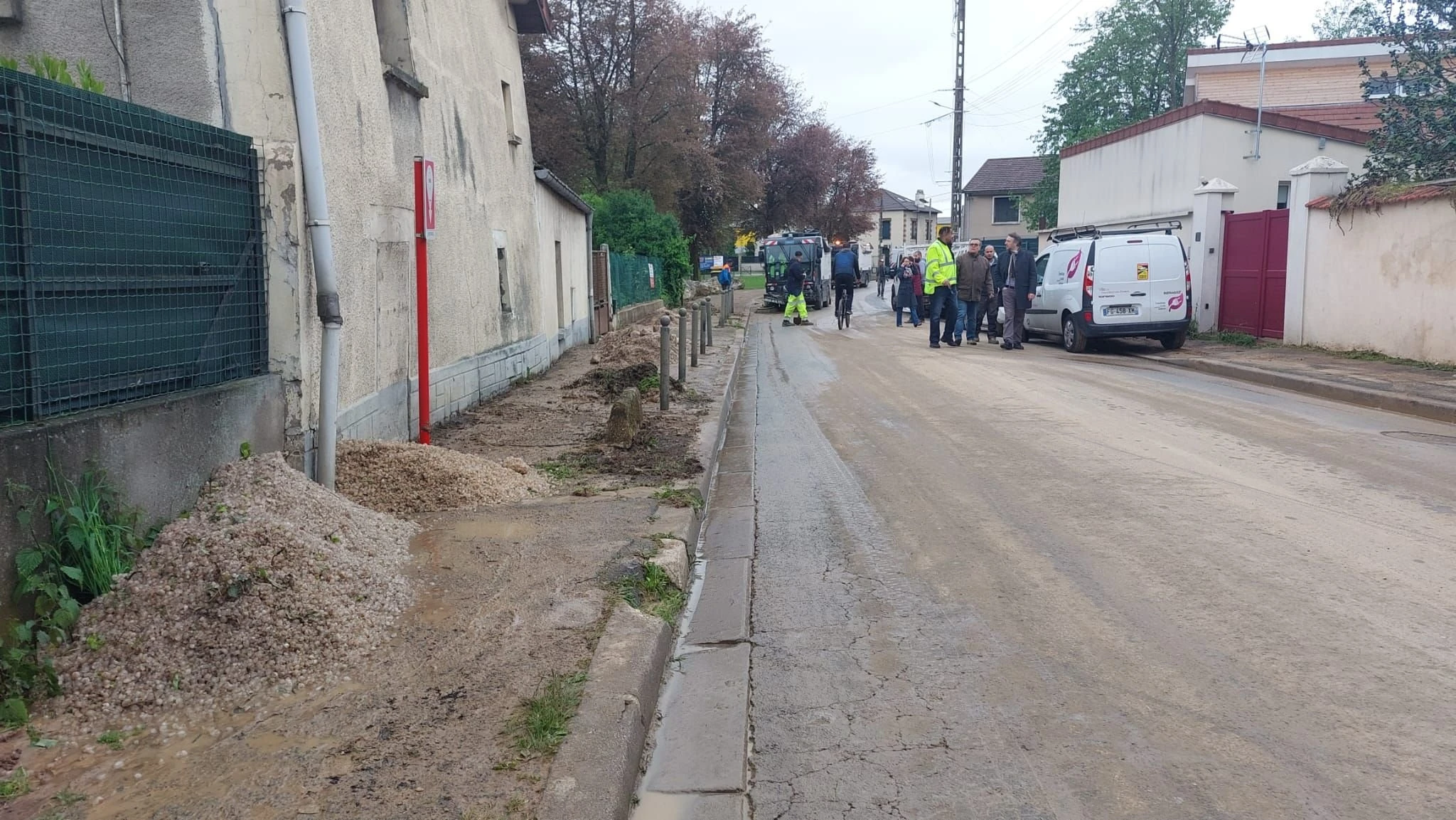 Inondations, coulée de boue et grêlons à Tremblay : « C’est un événement considérable pour la commune »