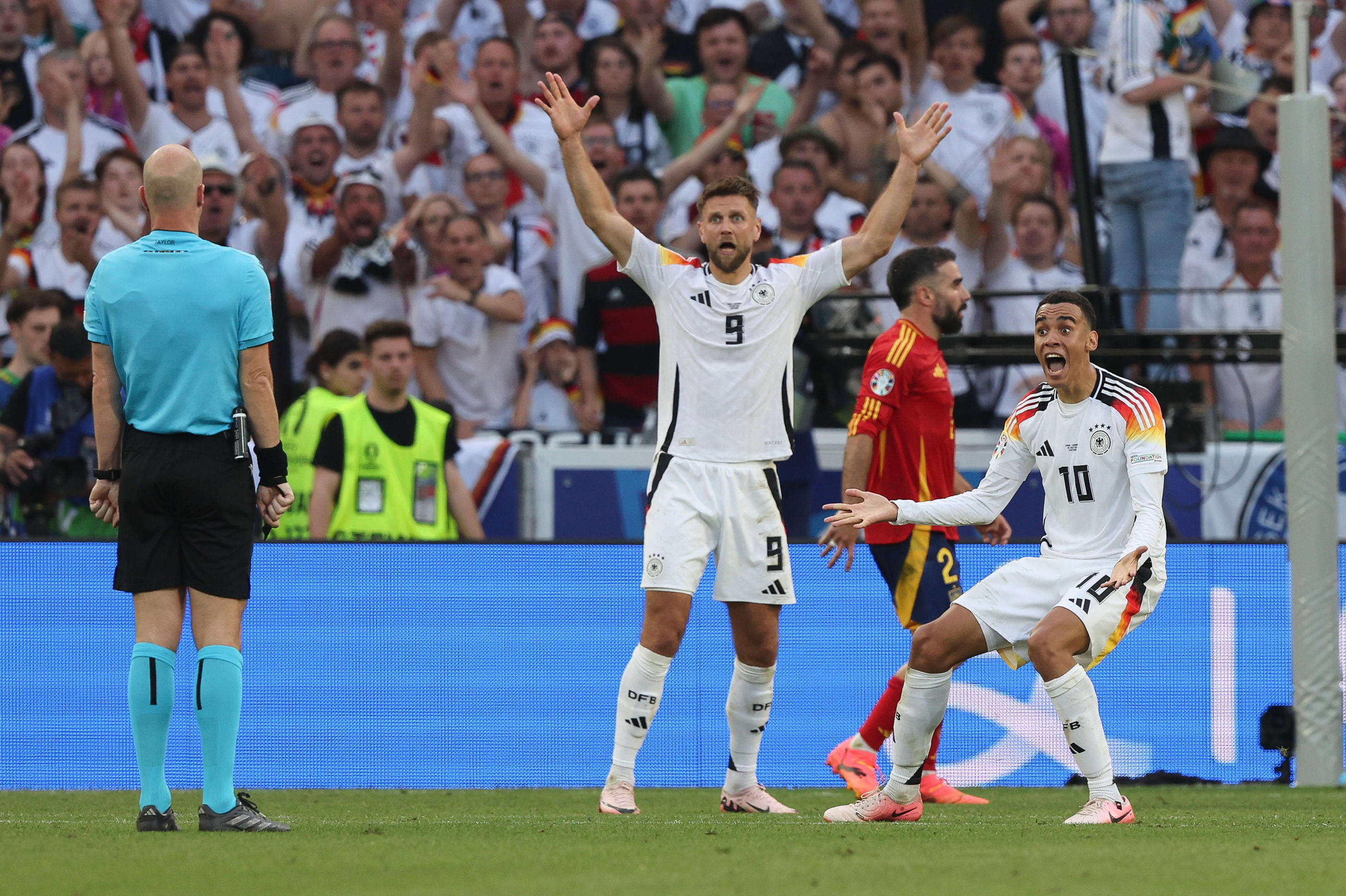 Euro 2024 : l’UEFA reconnaît une erreur lors du quart de finale Allemagne-Espagne avec un pénalty oublié