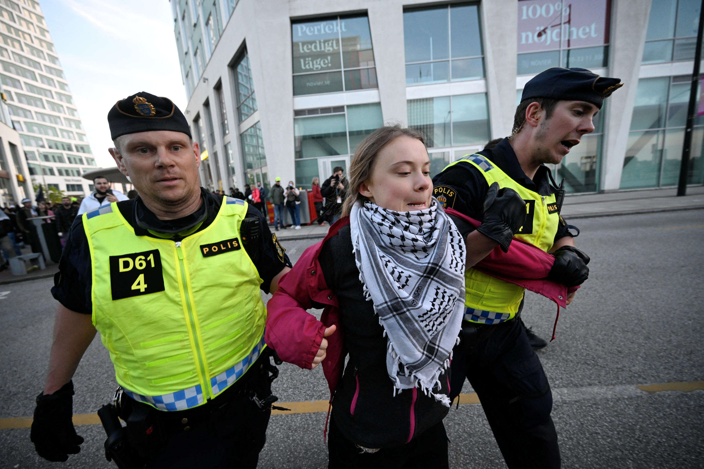 Greta Thunberg arrêtée au Danemark lors d’une action propalestinienne