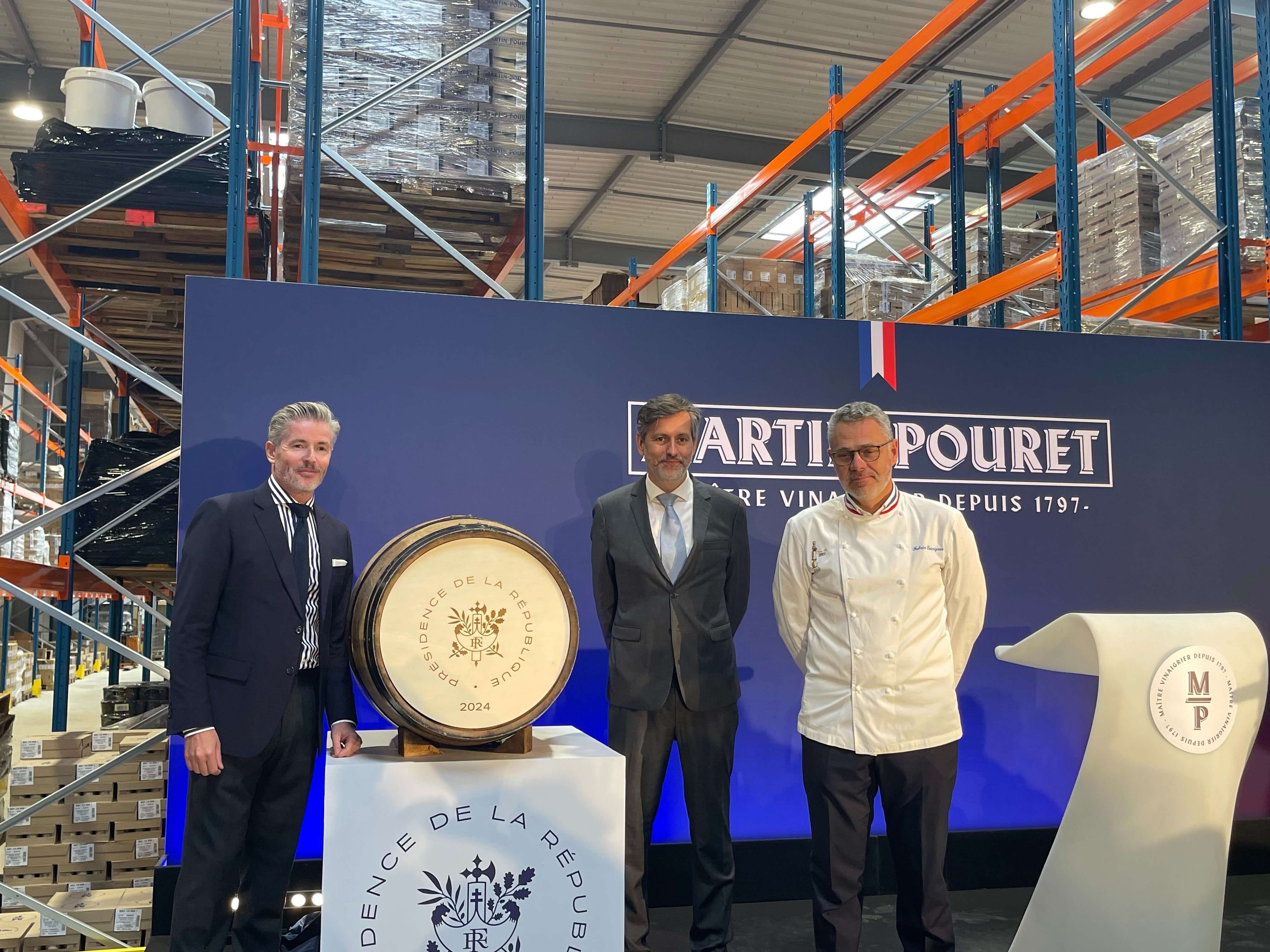 Appréciée jusqu’à l’Élysée, la vinaigrerie Martin-Pouret a inauguré son nouvel atelier dans le Loiret