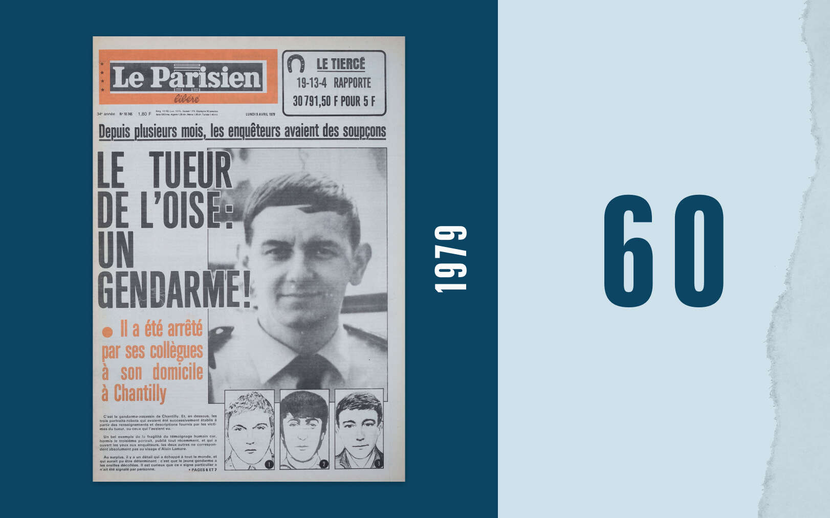 8 avril 1979 : le « tueur de l’Oise » arrêté, l’assassin était un gendarme