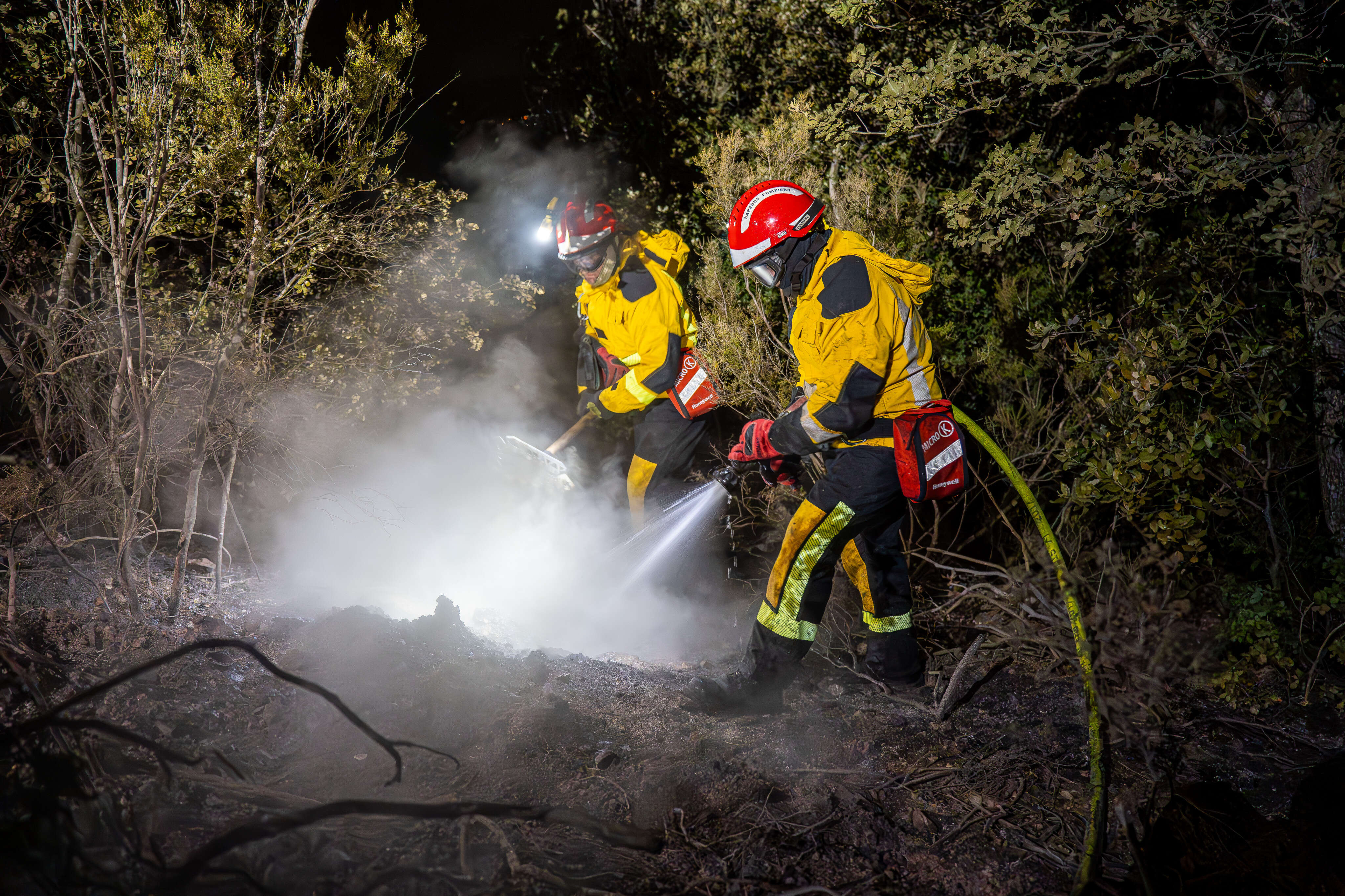 Incendies : trois départs de feu dans les Pyrénées-Orientales, l’autoroute A9 a été coupée