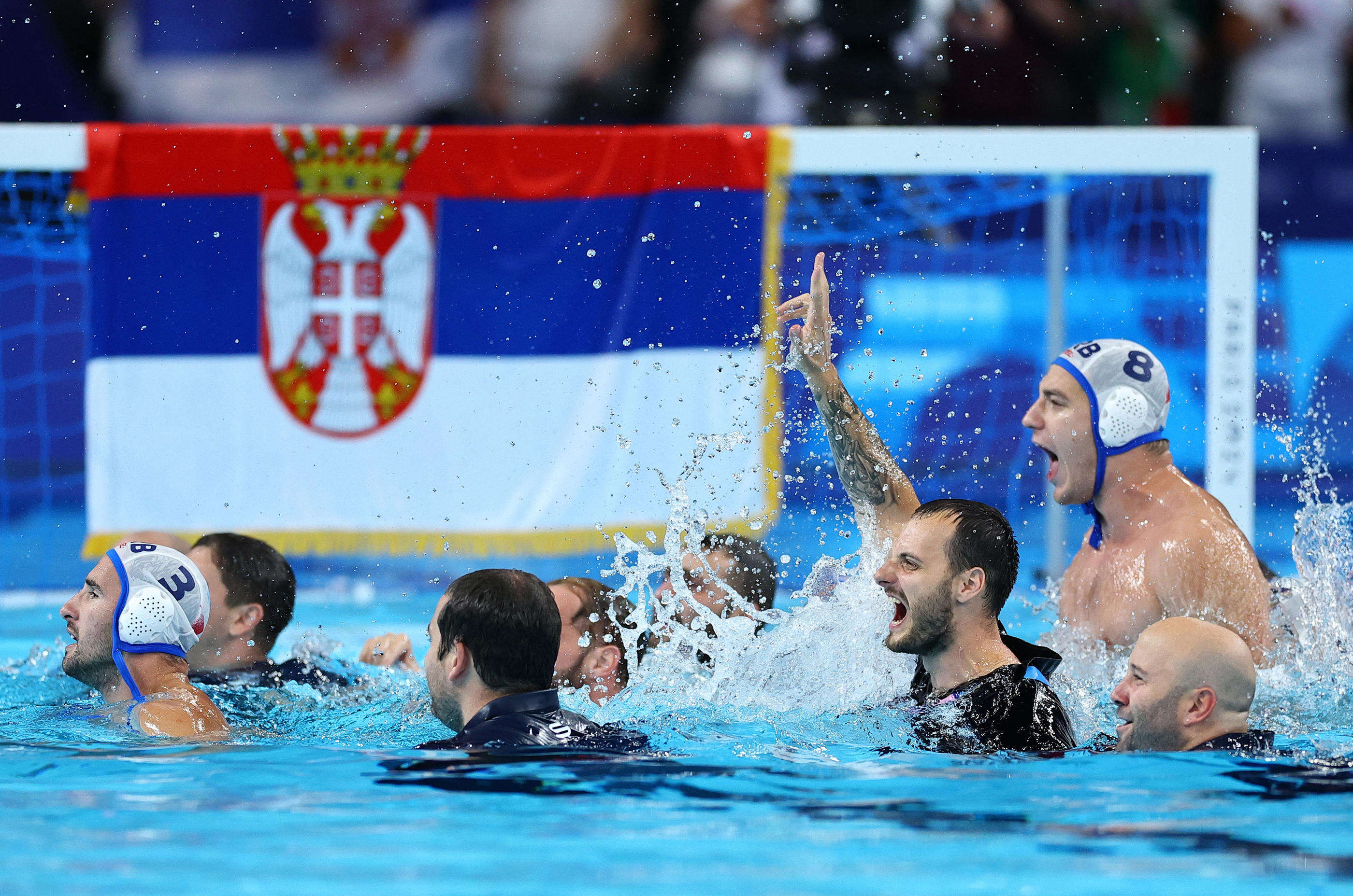 JO, water-polo : la Serbie bat la Croatie dans la finale « entre cousins »