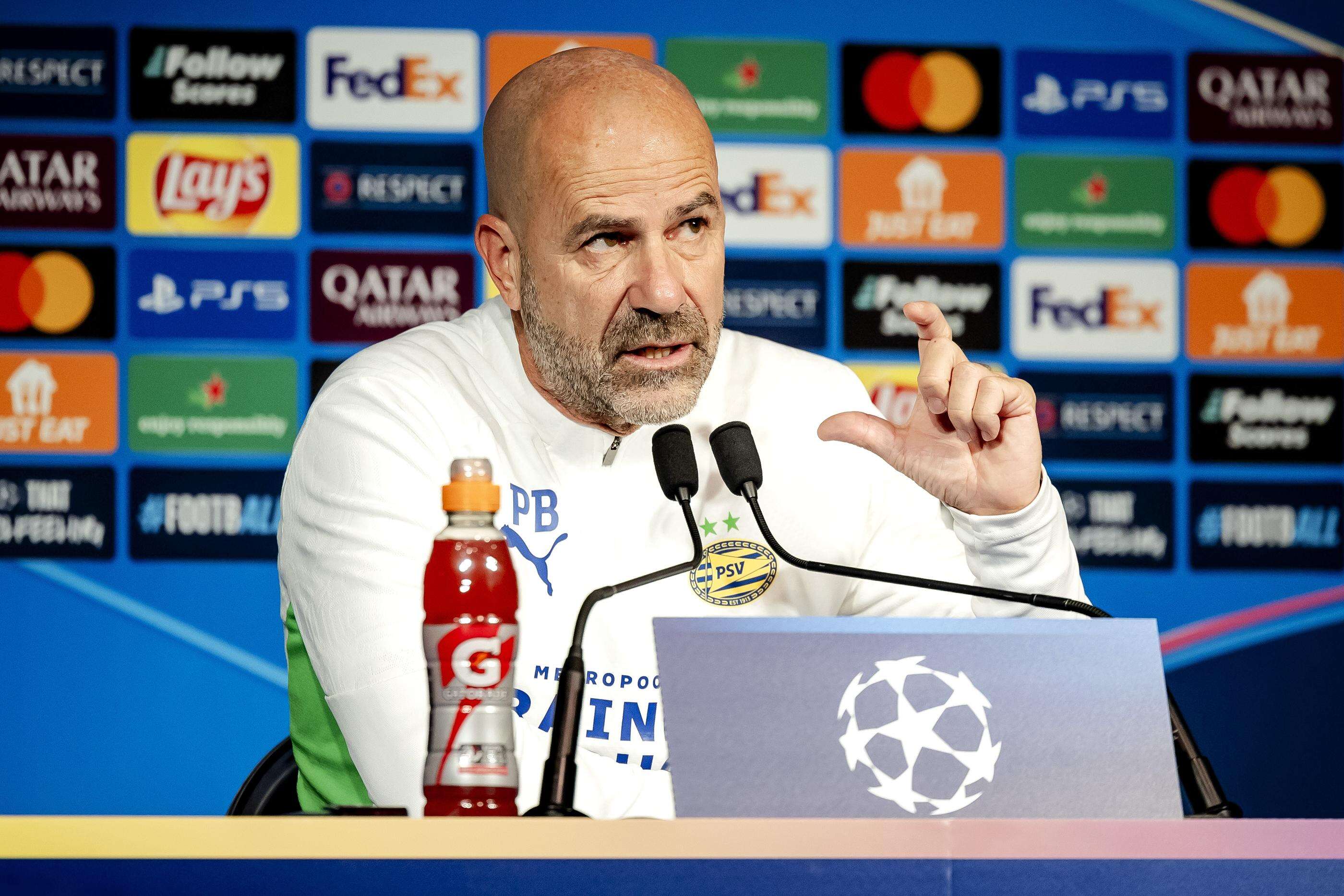 PSG-PSV Eindhoven : « C’est ridicule », déplore Peter Bosz au sujet de l’absence des supporters néerlandais