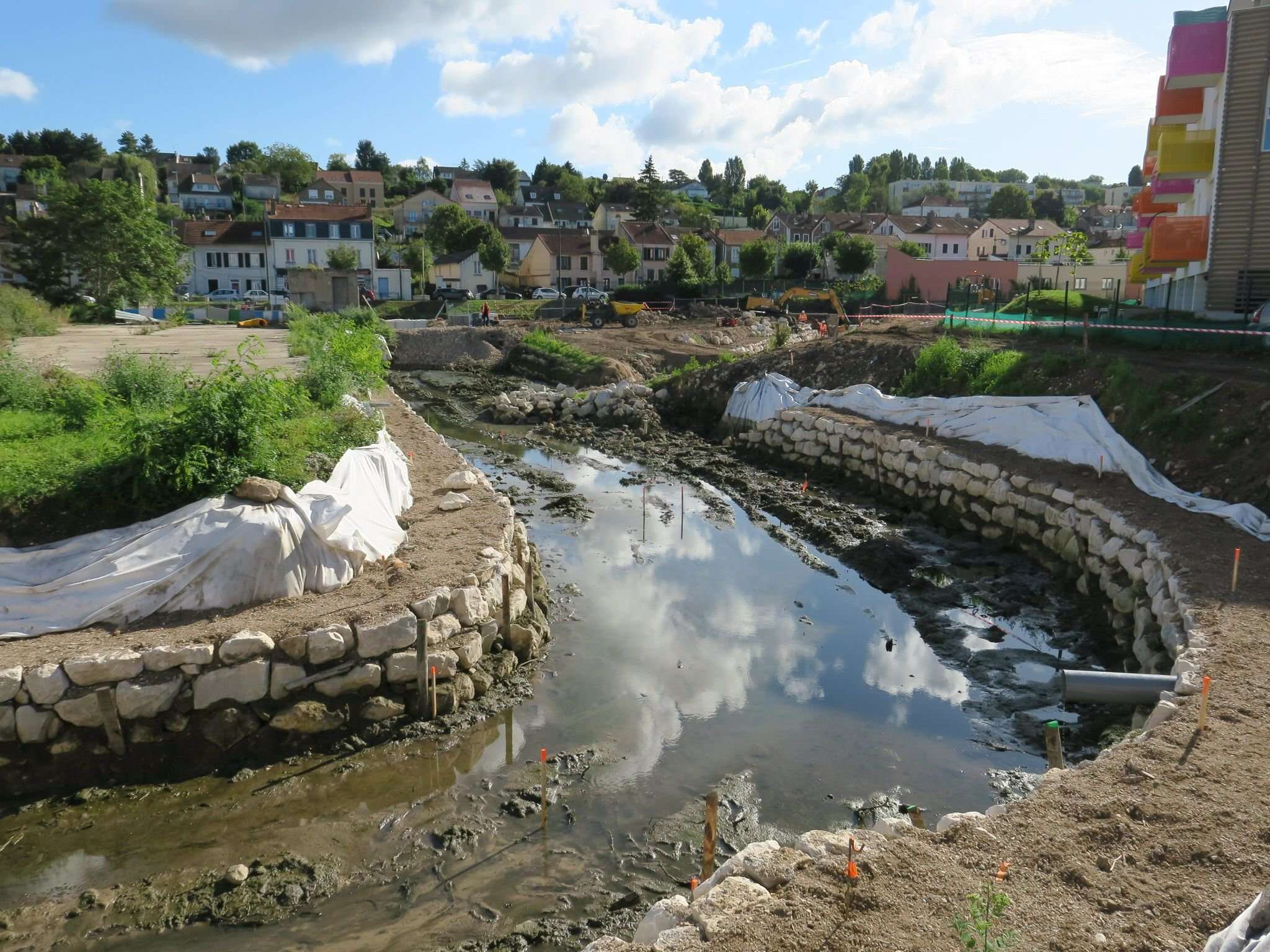 Corbeil-Essonnes : à la Papeterie, les berges de l’Essonne deviendront bientôt un lieu de balade