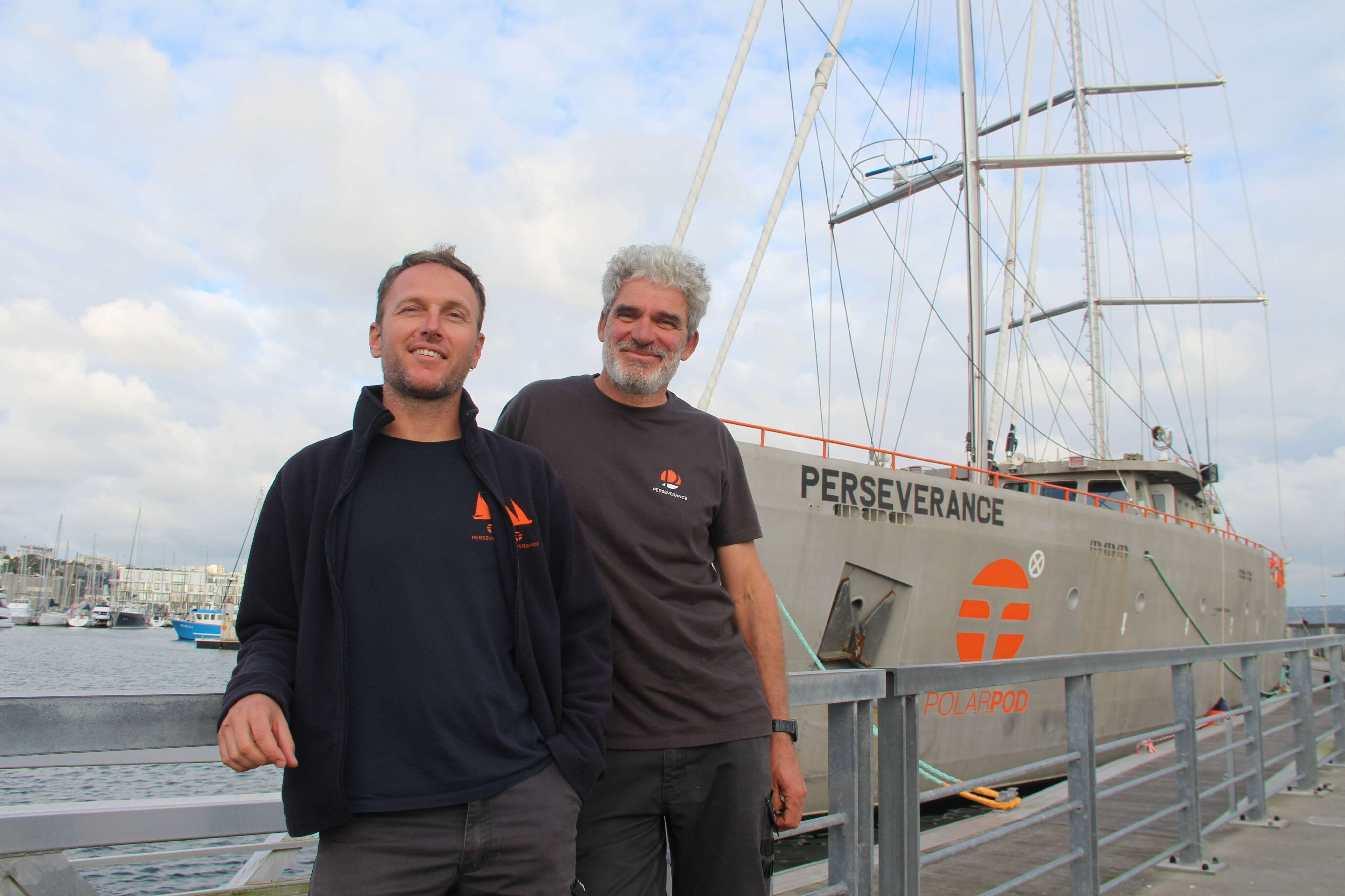 « Persévérance », le nouveau voilier océanographique géant de l’explorateur Jean-Louis Étienne, se visite à Brest