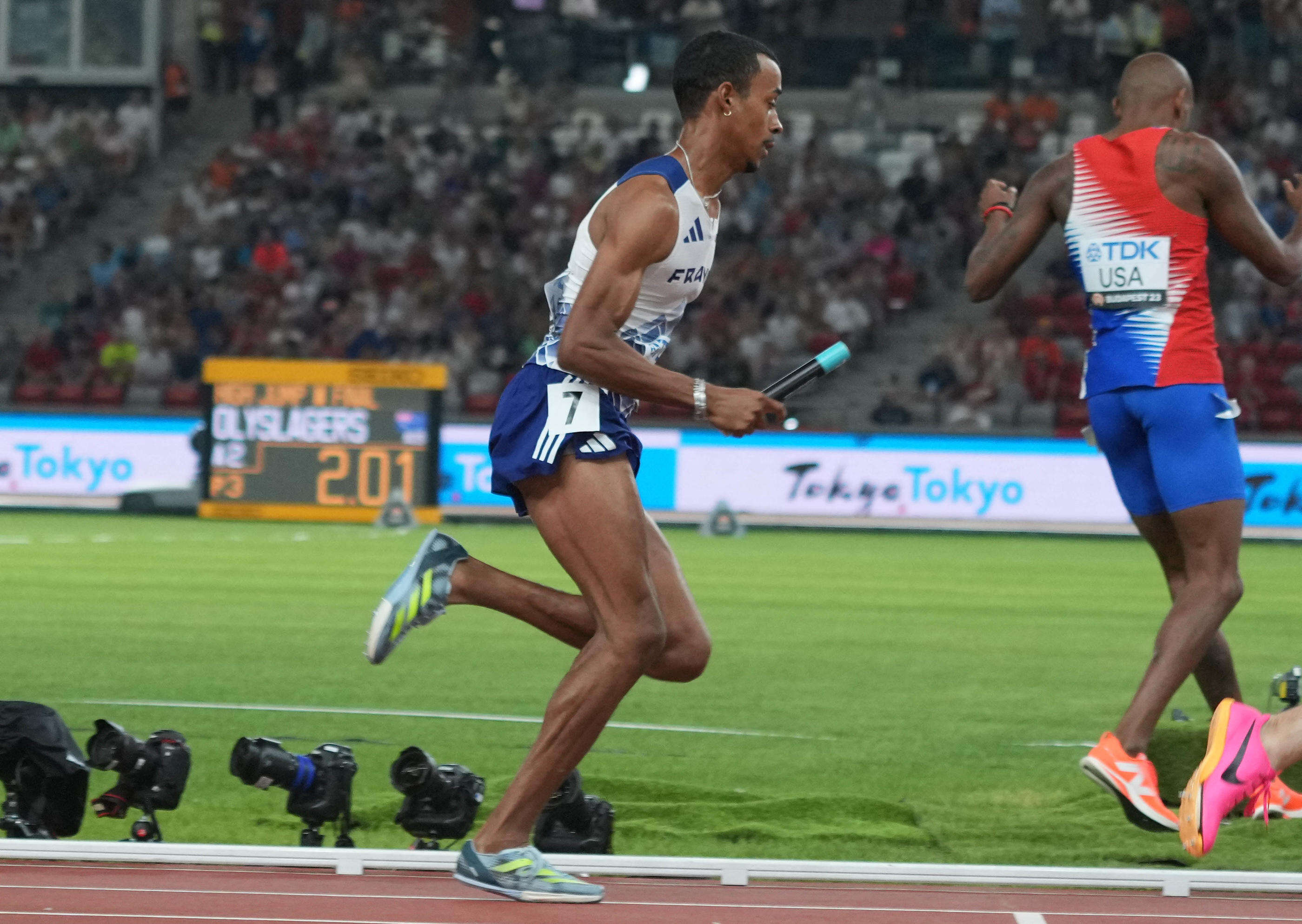 JO Paris 2024 : l’équipe de France manque la qualification directe sur le 4x400 m masculin