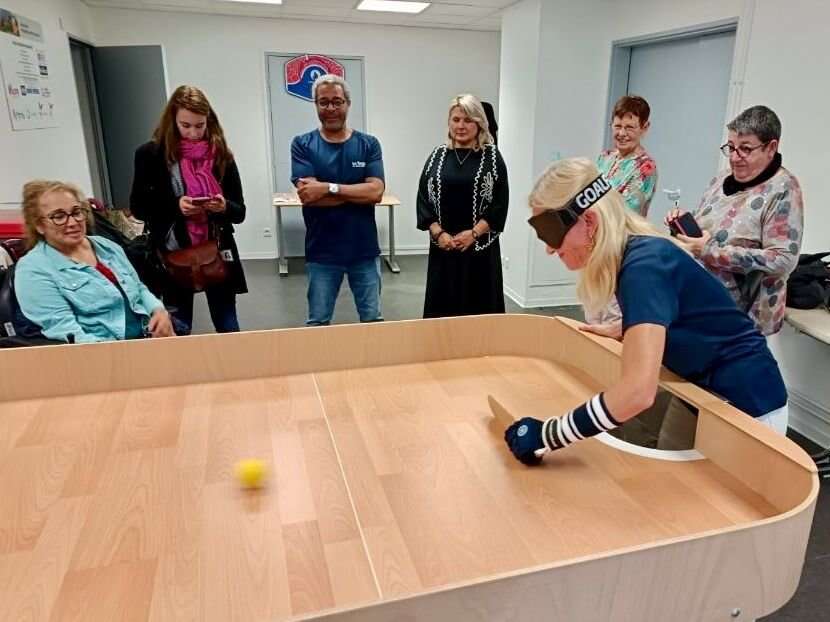 Handisport : un premier club de showdown, l’autre ping-pong des malvoyants, à Reims