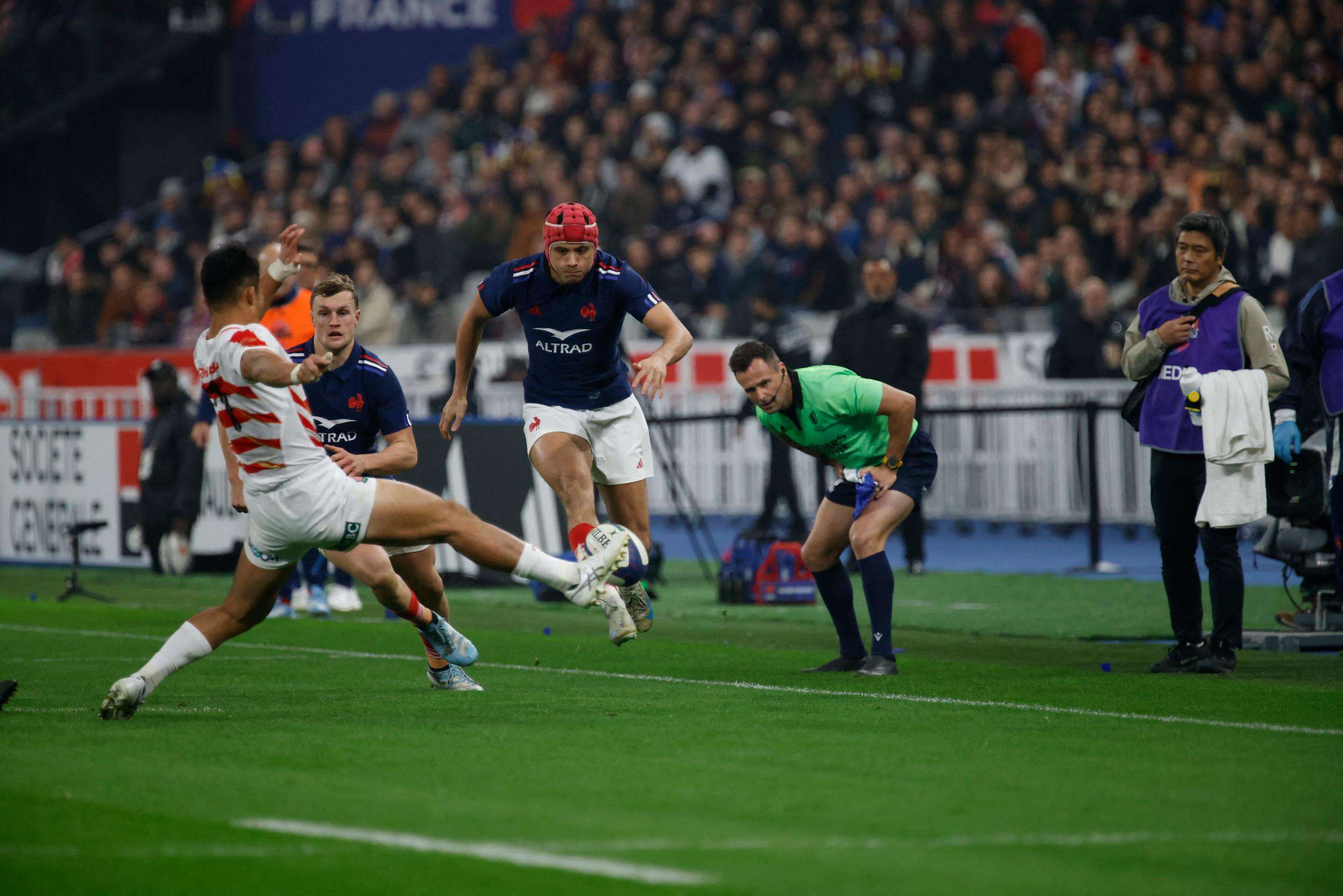 « Il va falloir qu’on soit meilleurs » : après avoir écrasé le Japon, le XV de France pense aux All Blacks