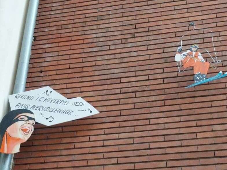 Un artiste de street art toulousain rend hommage à Michel Blanc