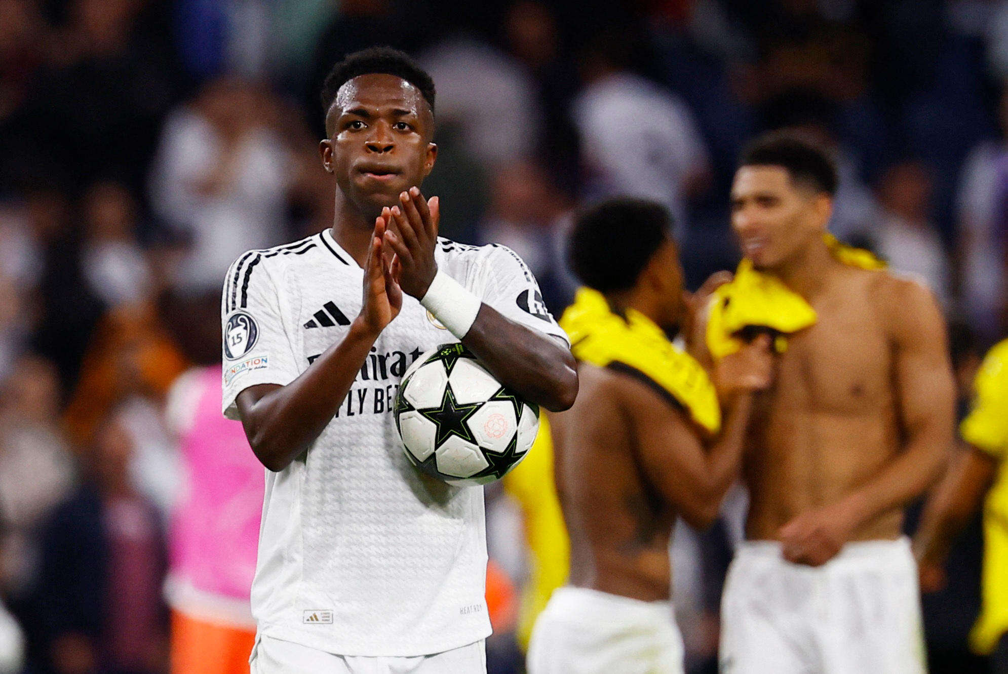 Real Madrid-Dortmund : la vidéo de l’incroyable but de Vinicius qui offre la victoire aux Madrilènes