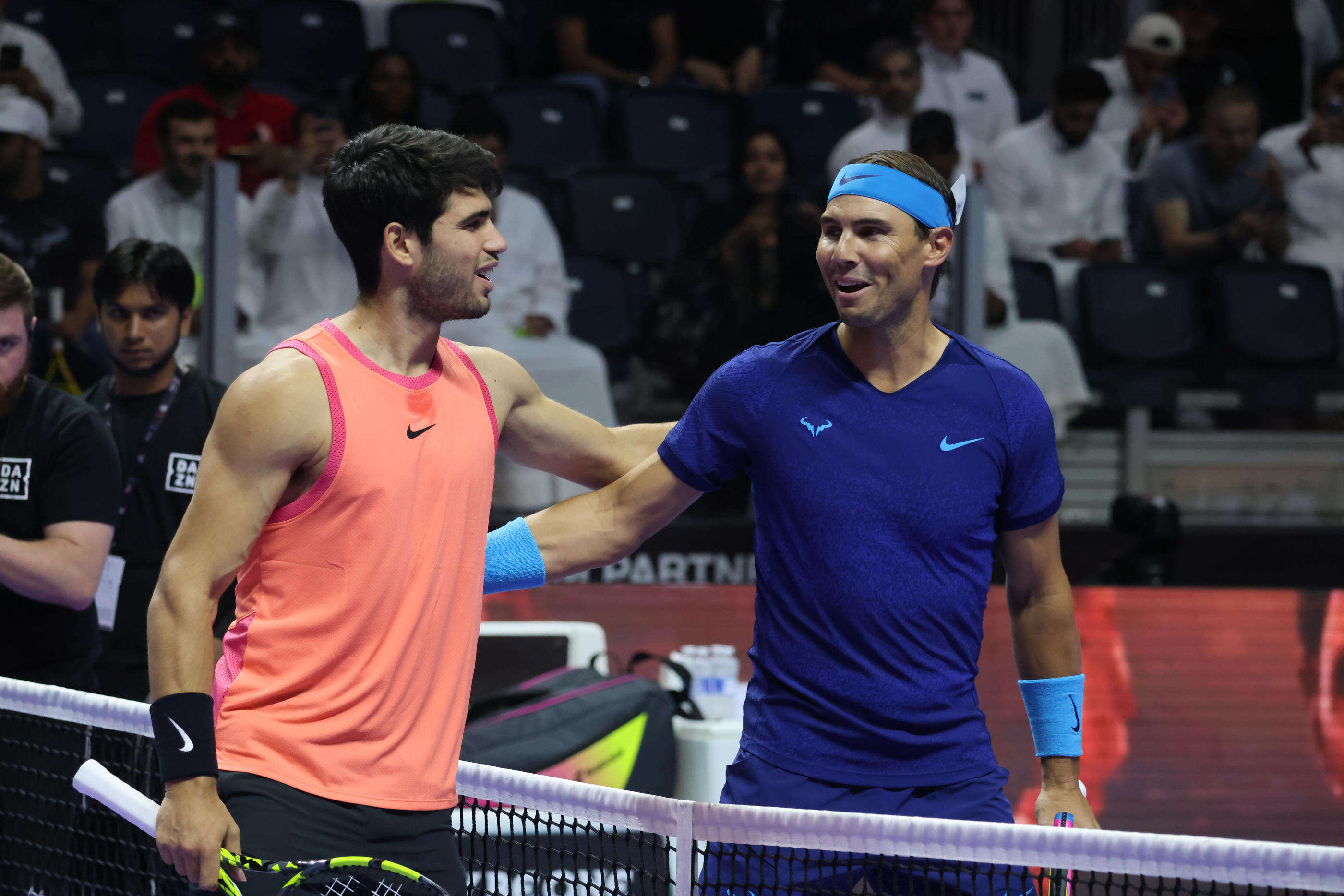 Tennis : Nadal battu par un « animal » nommé Alcaraz lors d’un tournoi exhibition à Ryad