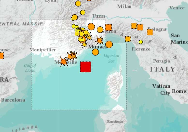 Un séisme de magnitude 4,3 ressenti a secoué le Var ce samedi soir