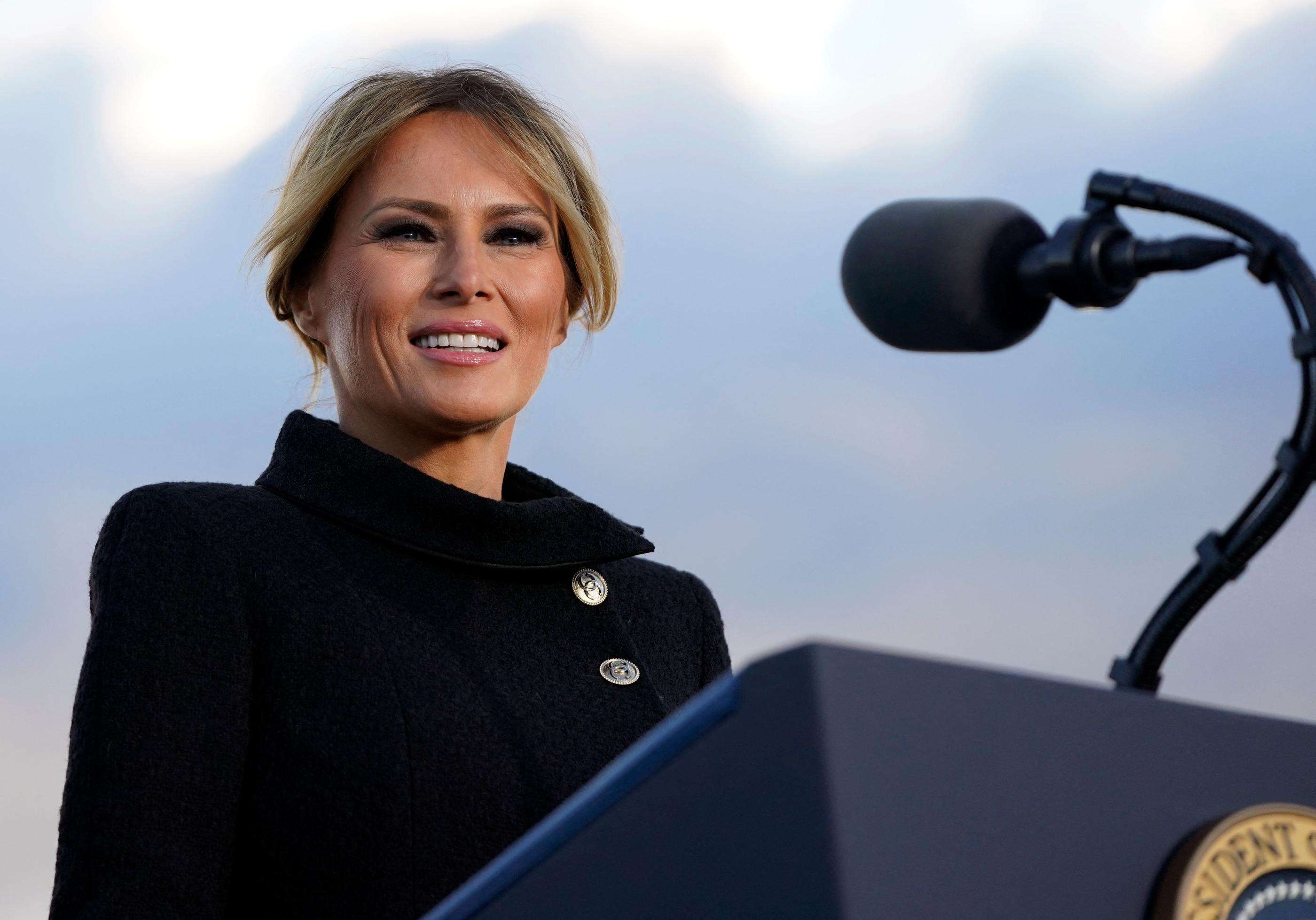 Présidentielle américaine : la campagne très promotionnelle de l’énigmatique Melania Trump