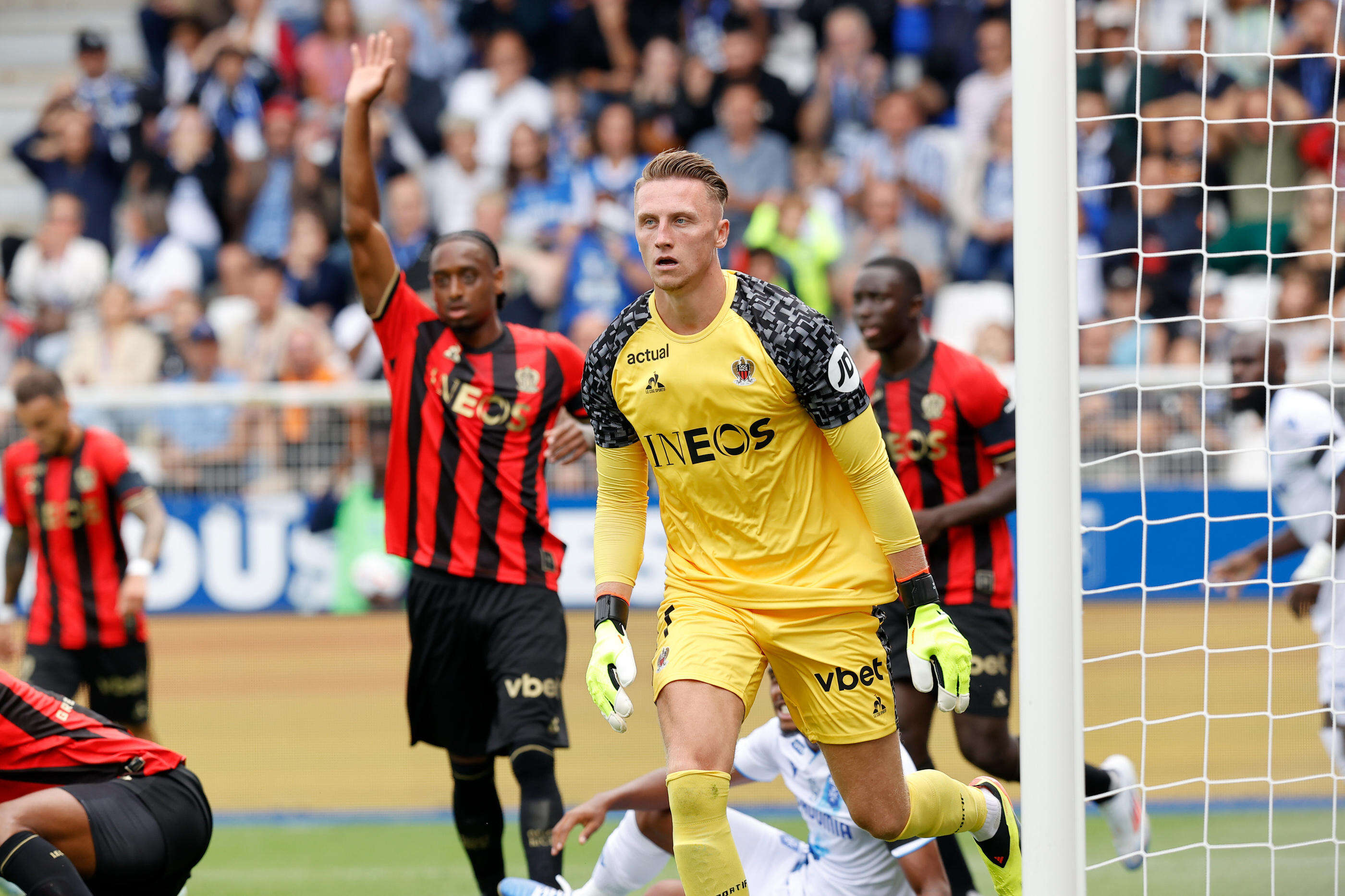 Auxerre-Nice (2-1) : timides et sans idées, les Aiglons craquent en fin de rencontre