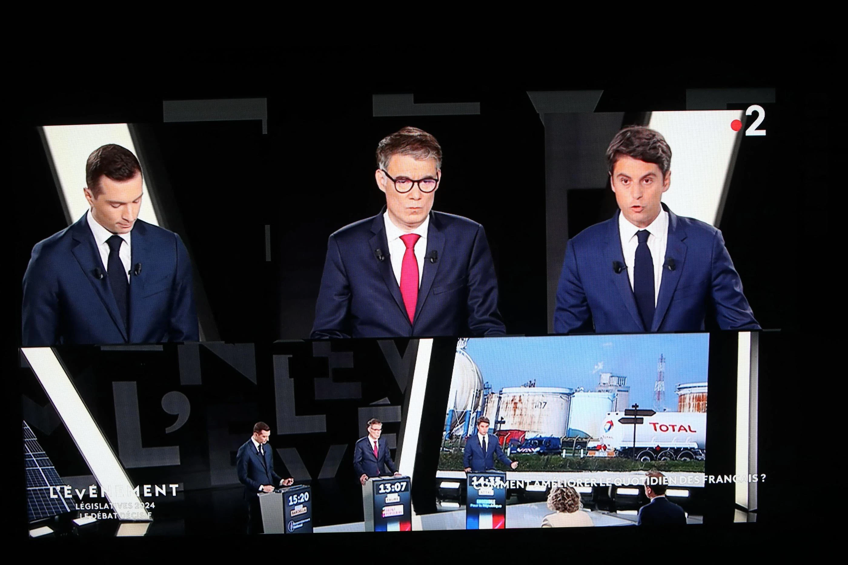 Audiences TV : le débat des législatives de France 2 devant les rediffusions de « HPI » et « Tandem »