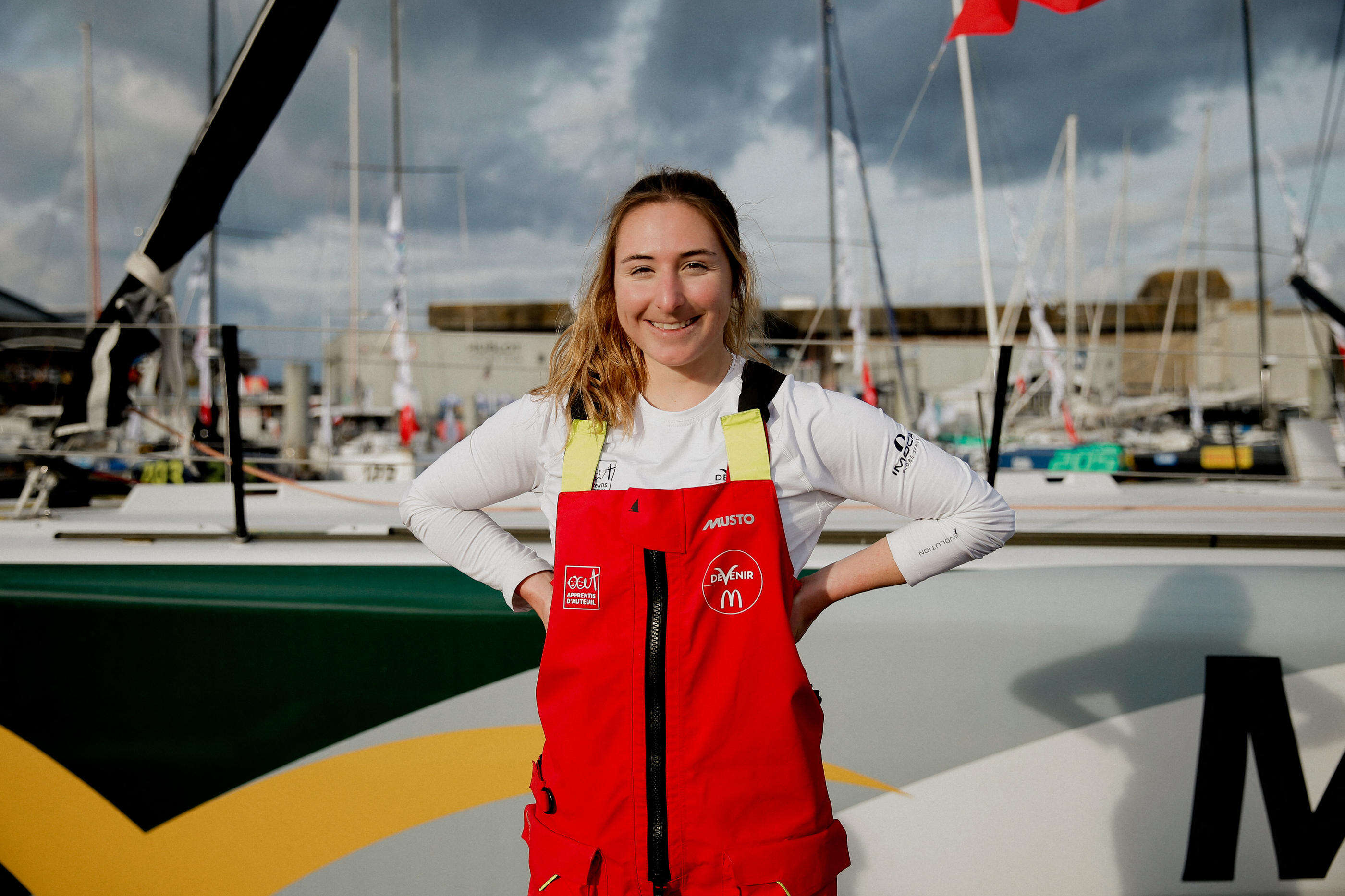 « C’est un saut dans l’inconnu »: benjamine de l’épreuve, Violette Dorange passe « en mode Vendée Globe »