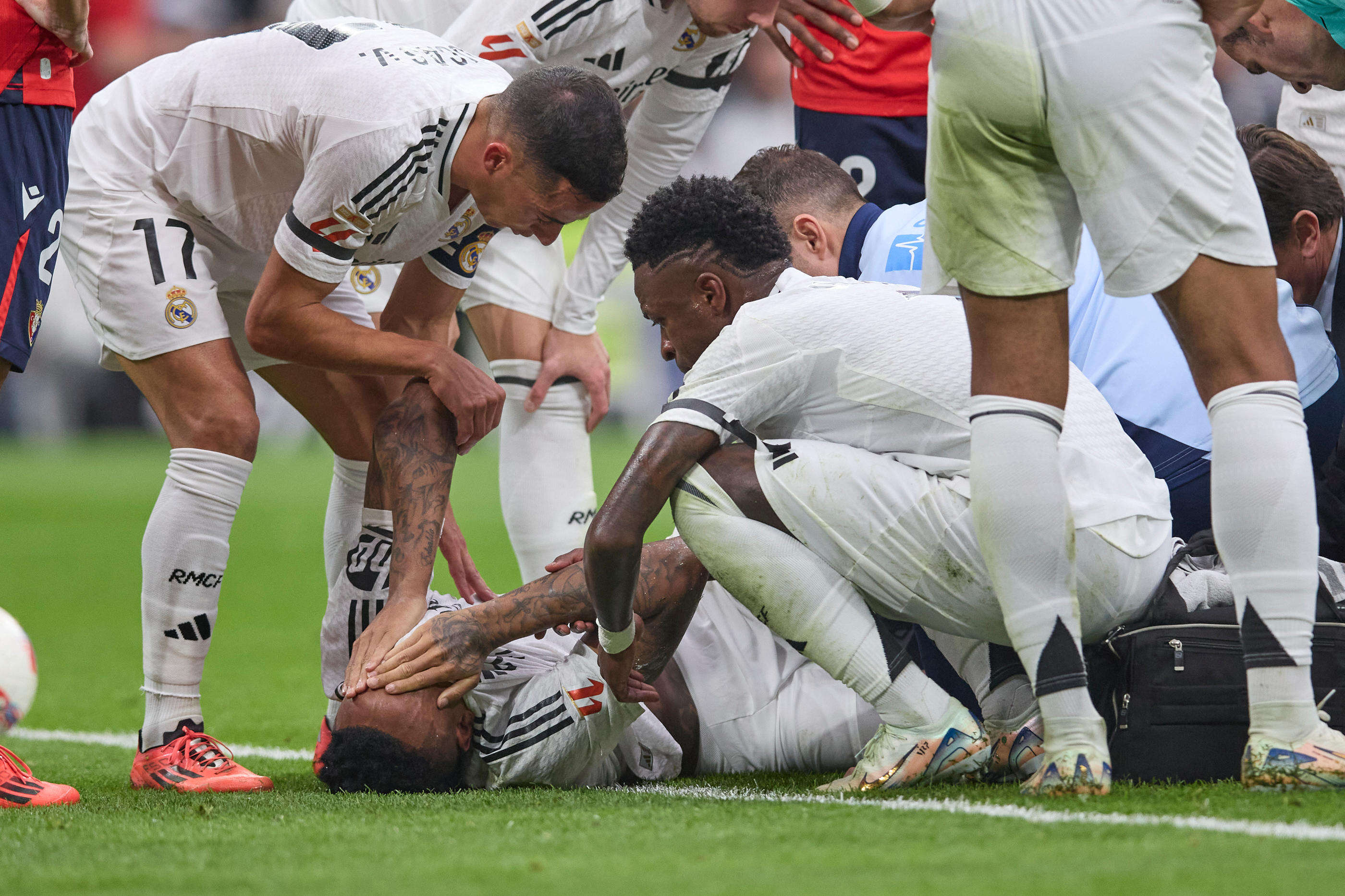 Liga : deux buts, trois blessés, la première période improbable du Real Madrid