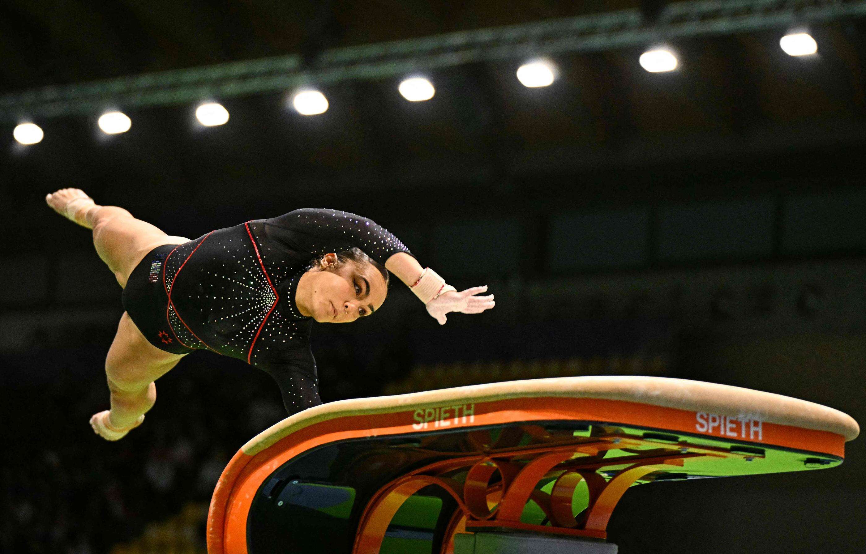 Gymnastique : Coline Devillard sacrée championne d’Europe au saut, deux Françaises sur le podium