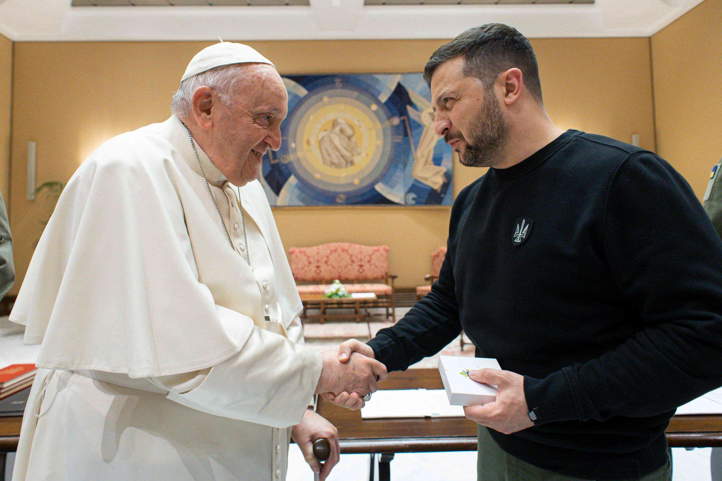 Guerre en Ukraine : le pape va recevoir Volodymyr Zelensky en fin de semaine au Vatican