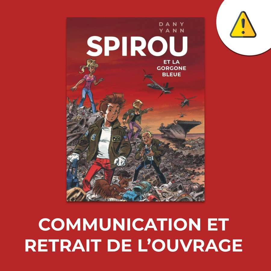 Accusé de racisme sur les réseaux sociaux, un « Spirou » retiré de la vente par son éditeur