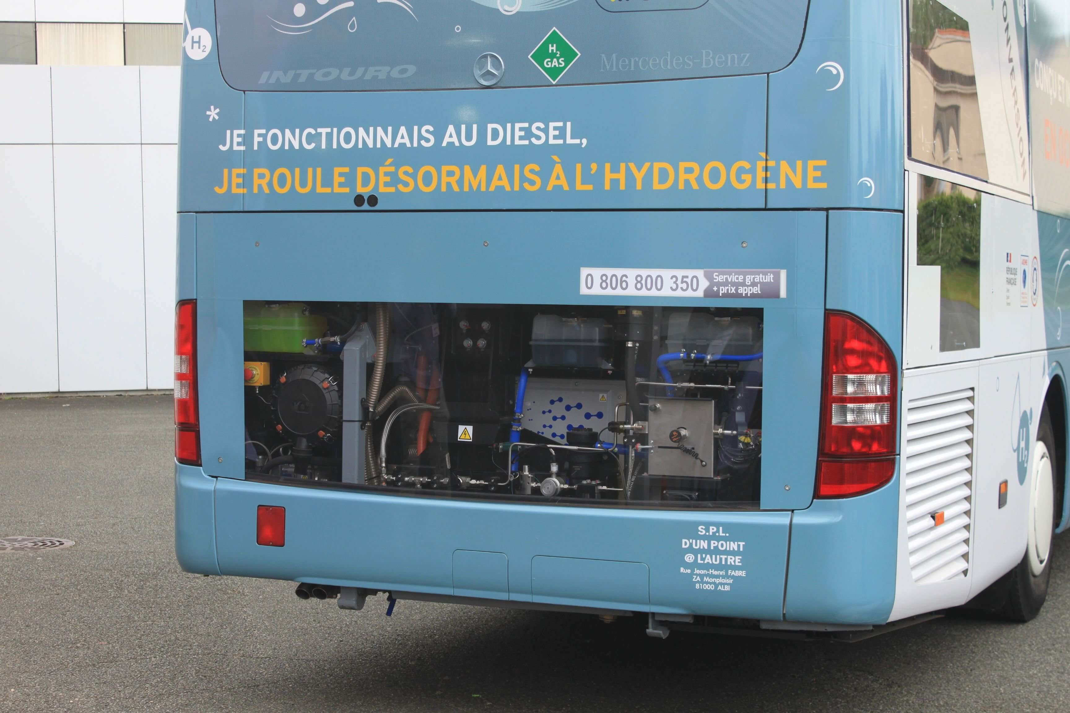 L’Occitanie va faire rouler d’anciens cars diesel à l’hydrogène