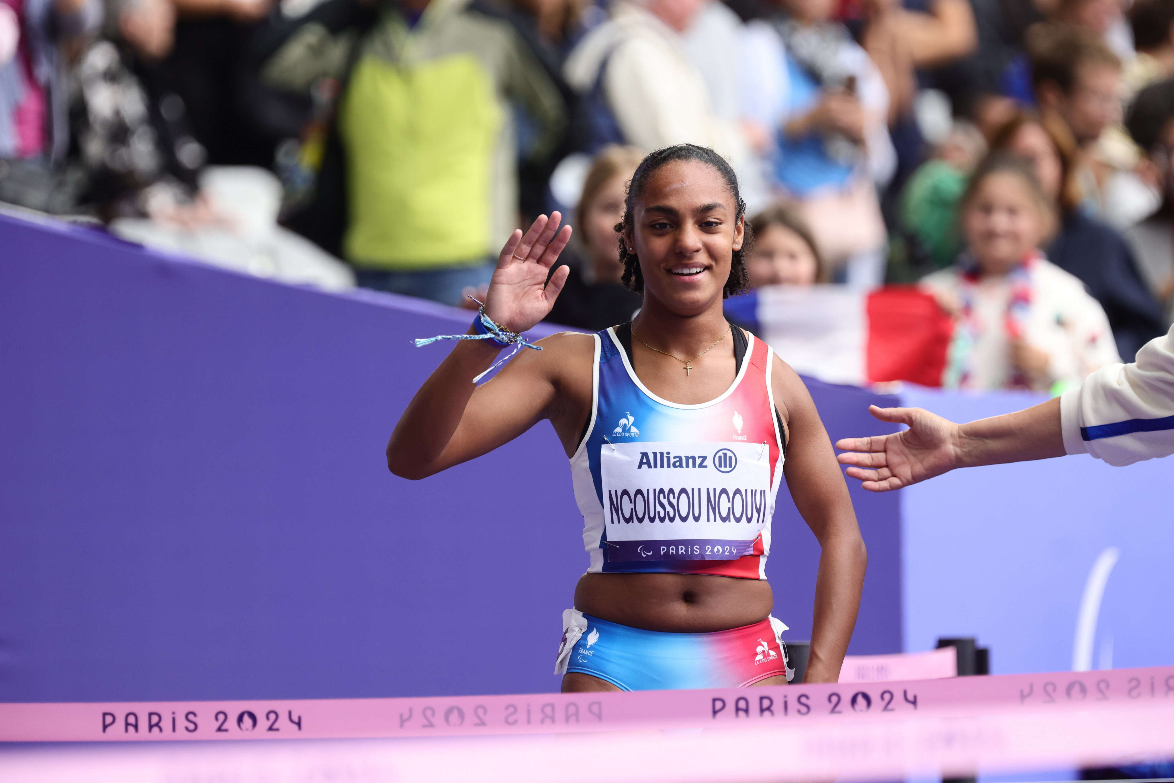 « Ils me disent que je suis l’avenir » : la pépite du sprint Marie Ngoussou a découvert les paralympiques