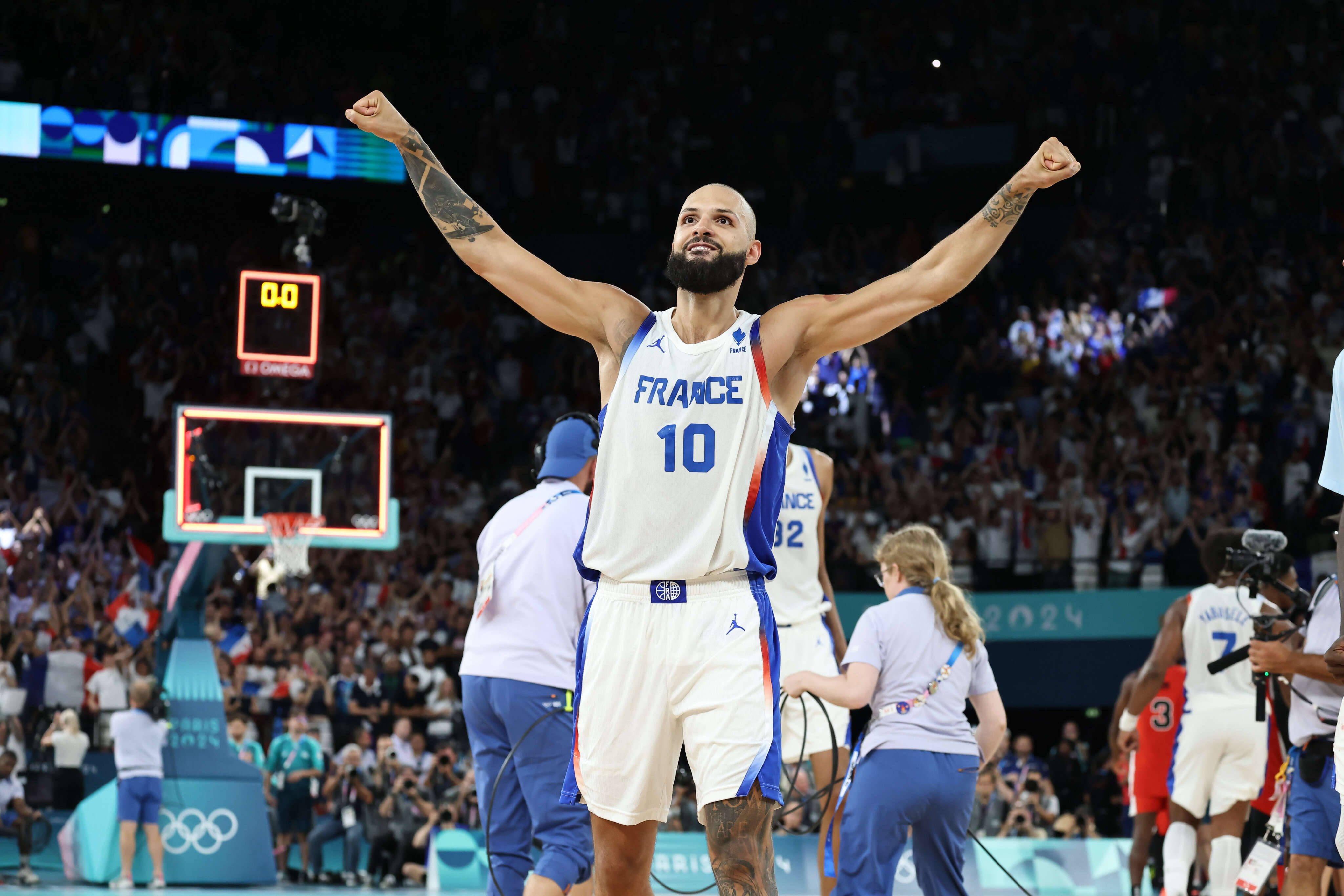 JO Paris 2024 : « Mon premier rencard, c’était à Bercy »… une finale là où tout a commencé pour Evan Fournier