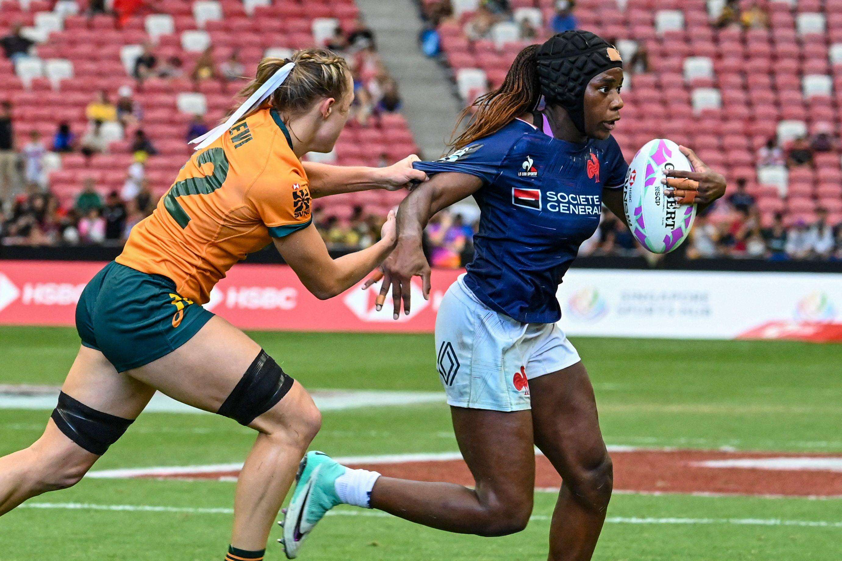 JO Paris 2024 : les Bleues du rugby à 7 s’imposent face aux Fidji et décrochent le bronze à Singapour