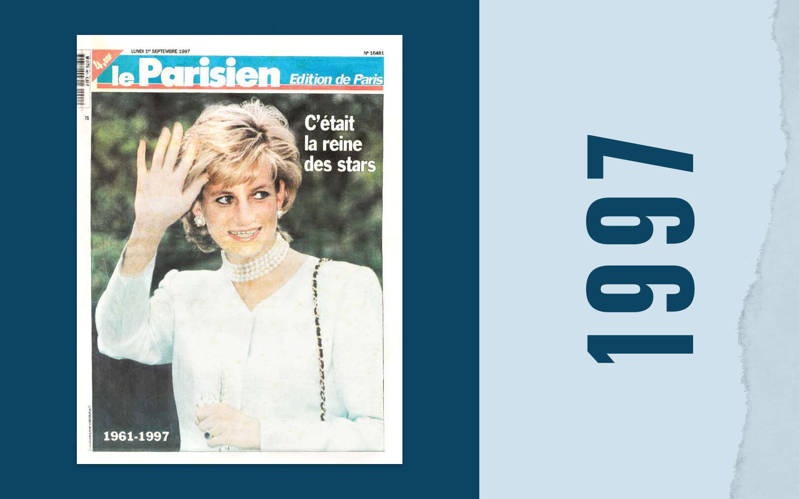 1er septembre 1997 : l’adieu à lady Diana, une princesse au destin fracassé